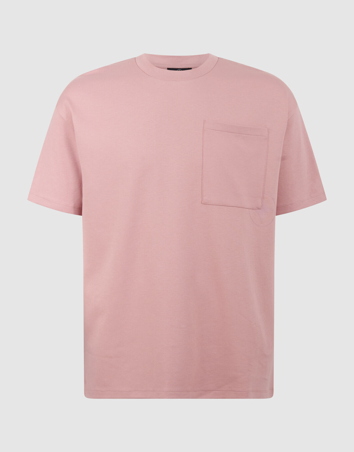 Logo Pocket T-shirt Roze SHOEBY MEN