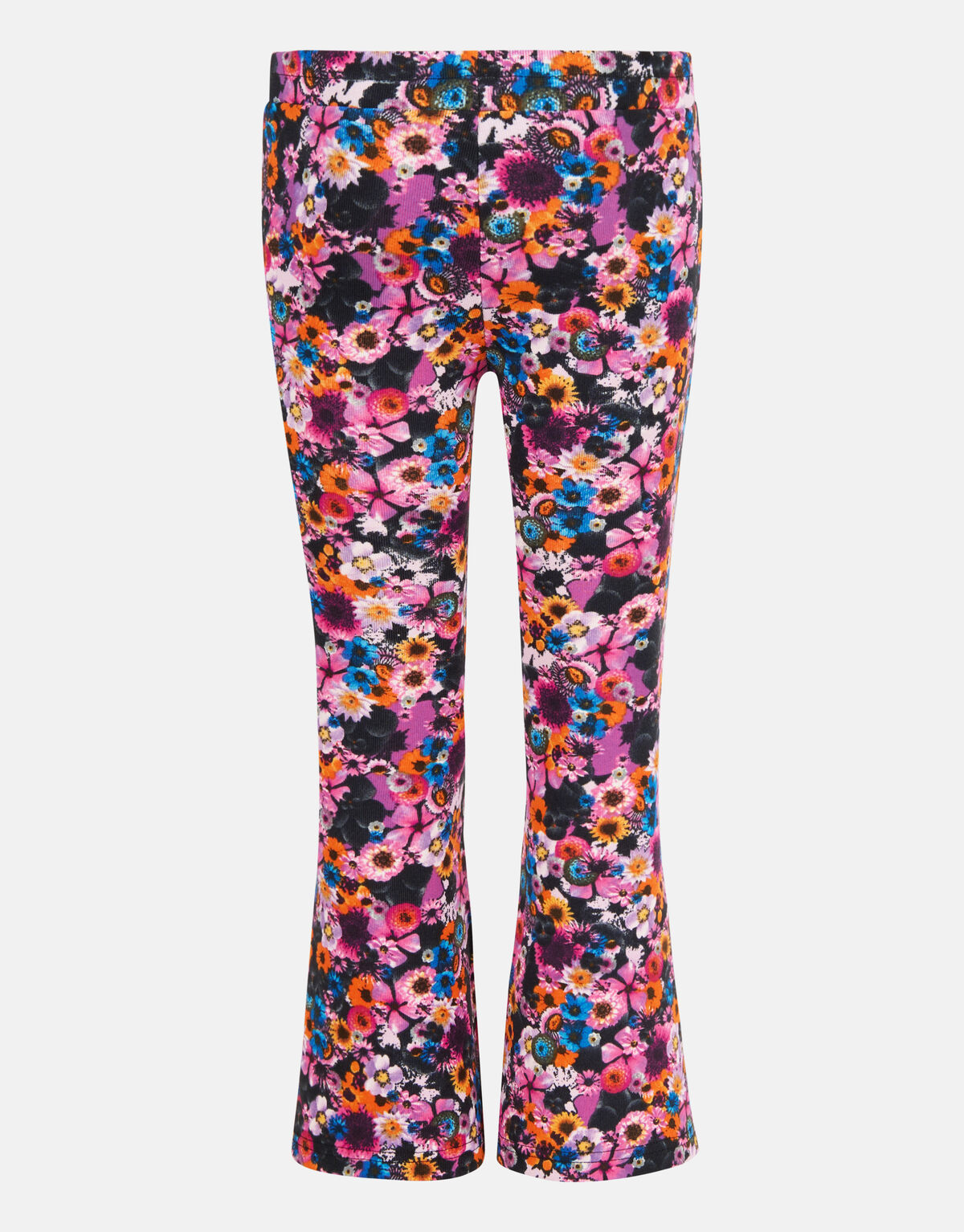 Bloemenprint Rib Flared Legging SHOEBY GIRLS