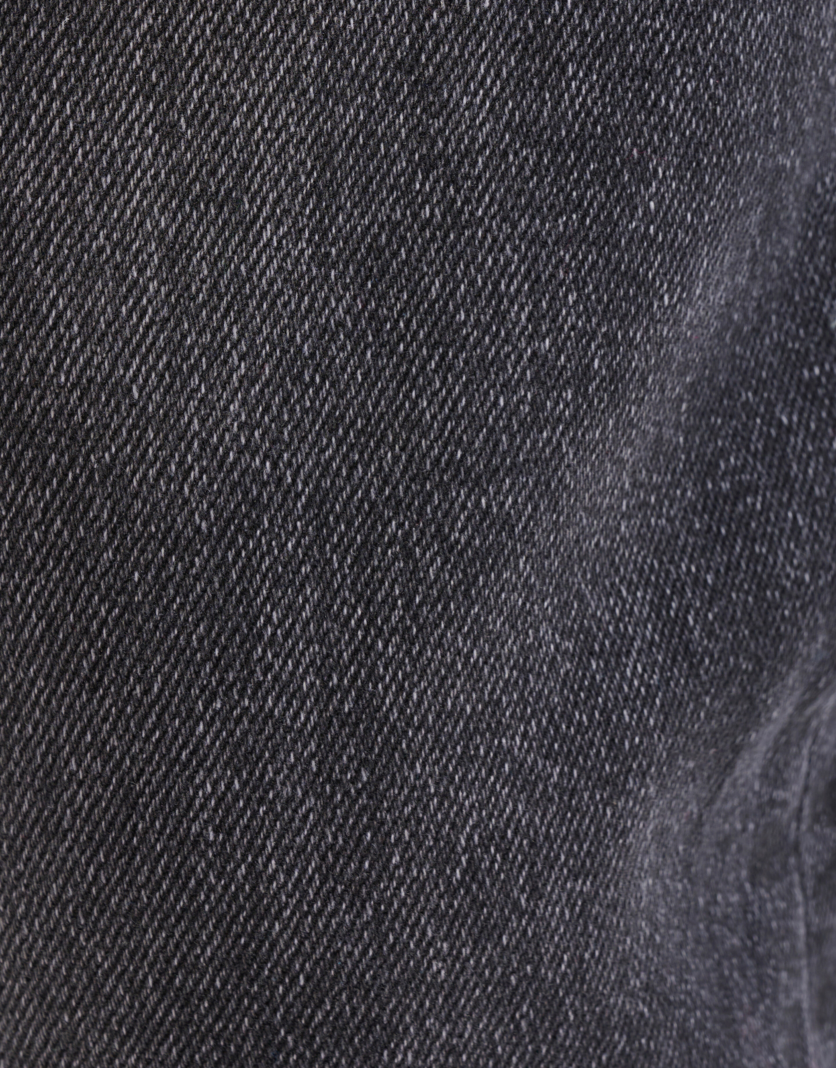 Washed Straight Fit Jeans Zwart L34 SHOEBY MEN