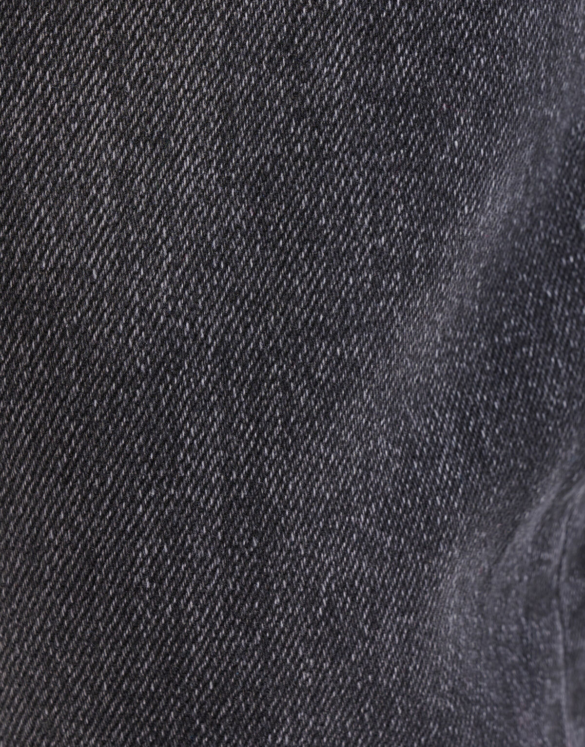 Washed Straight Fit Jeans Zwart L34 SHOEBY MEN