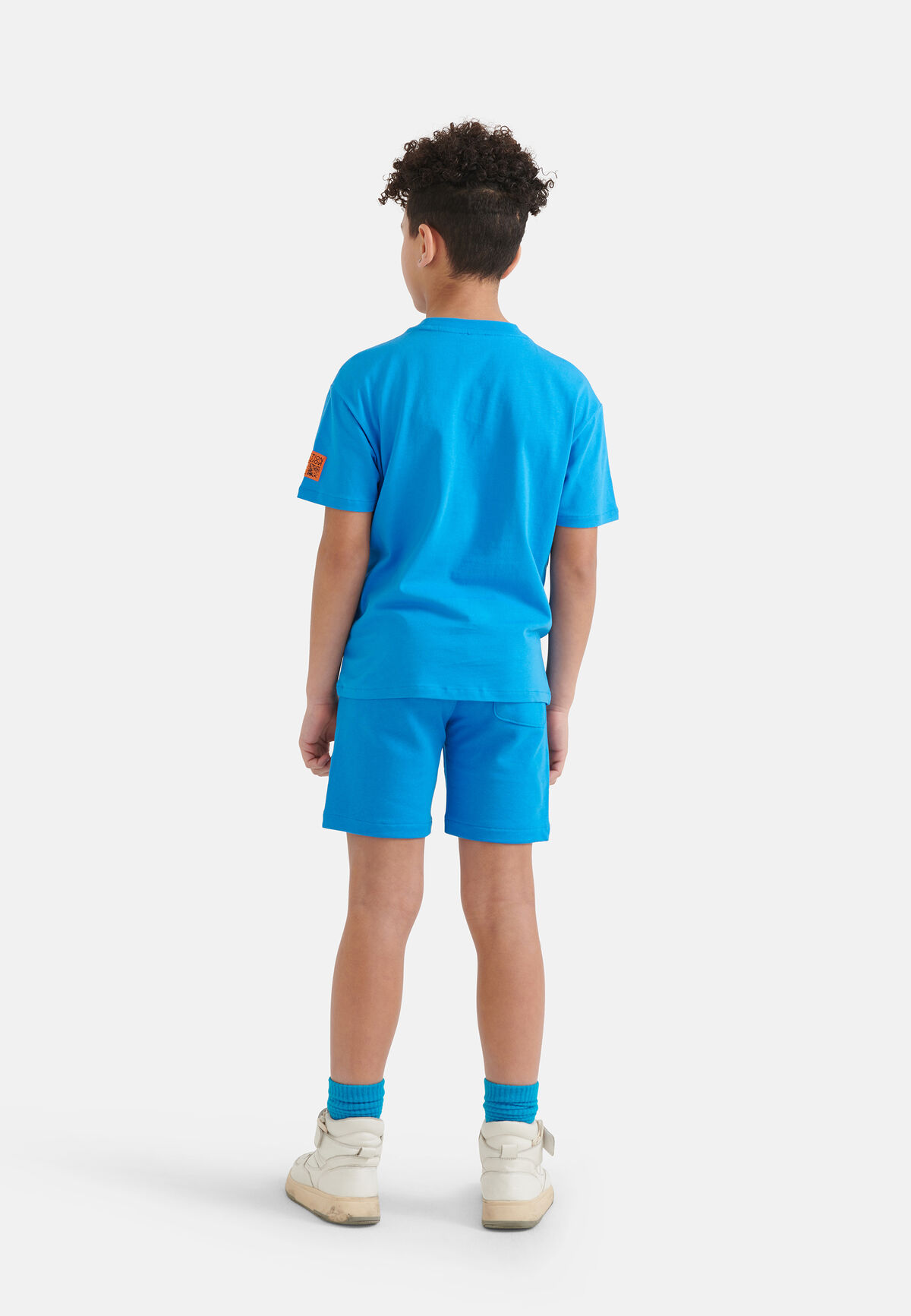 Printed Short Blauw SHOEBY BOYS