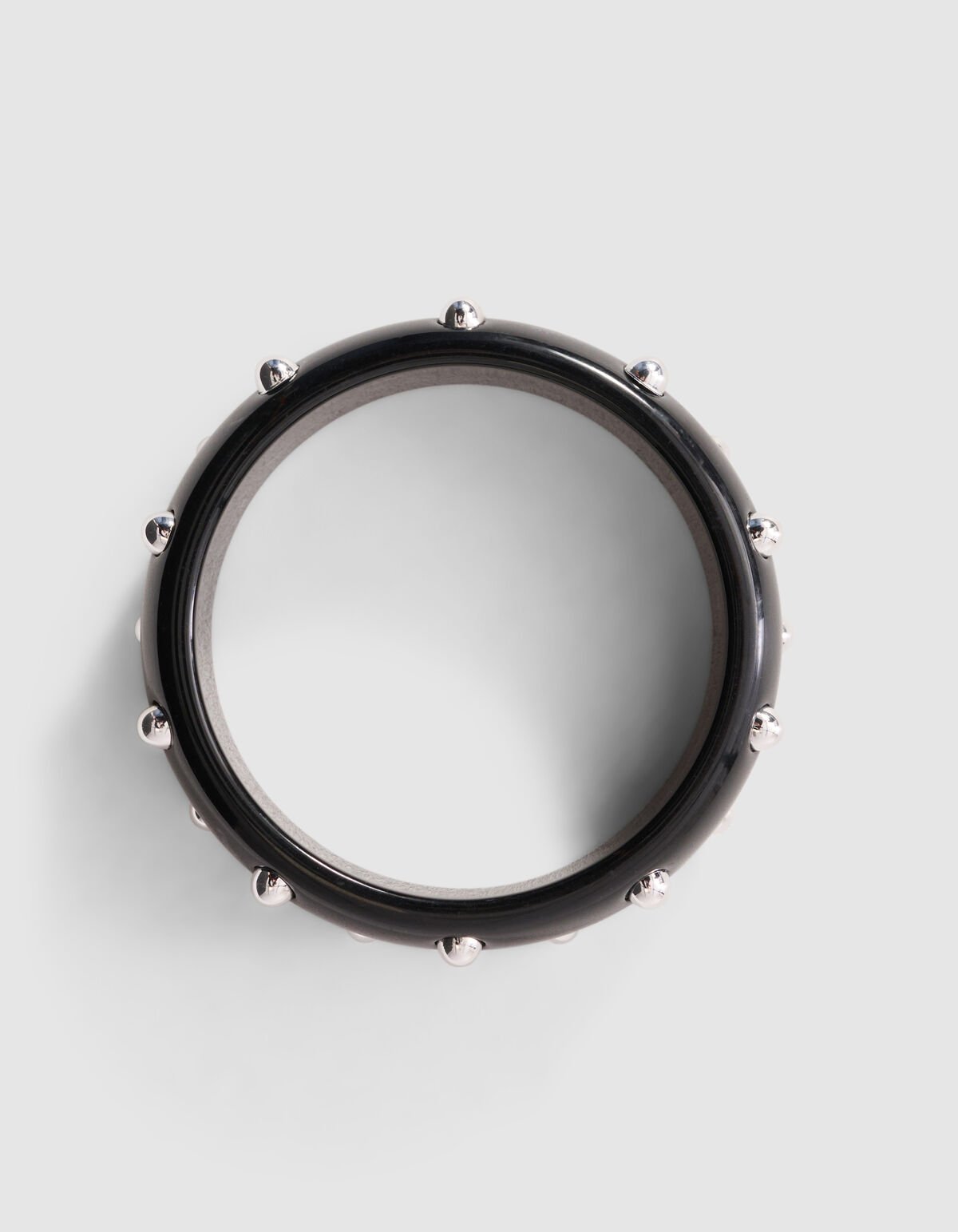 Big Studs Bangle Armband Zwart SHOEBY ACCESSOIRES