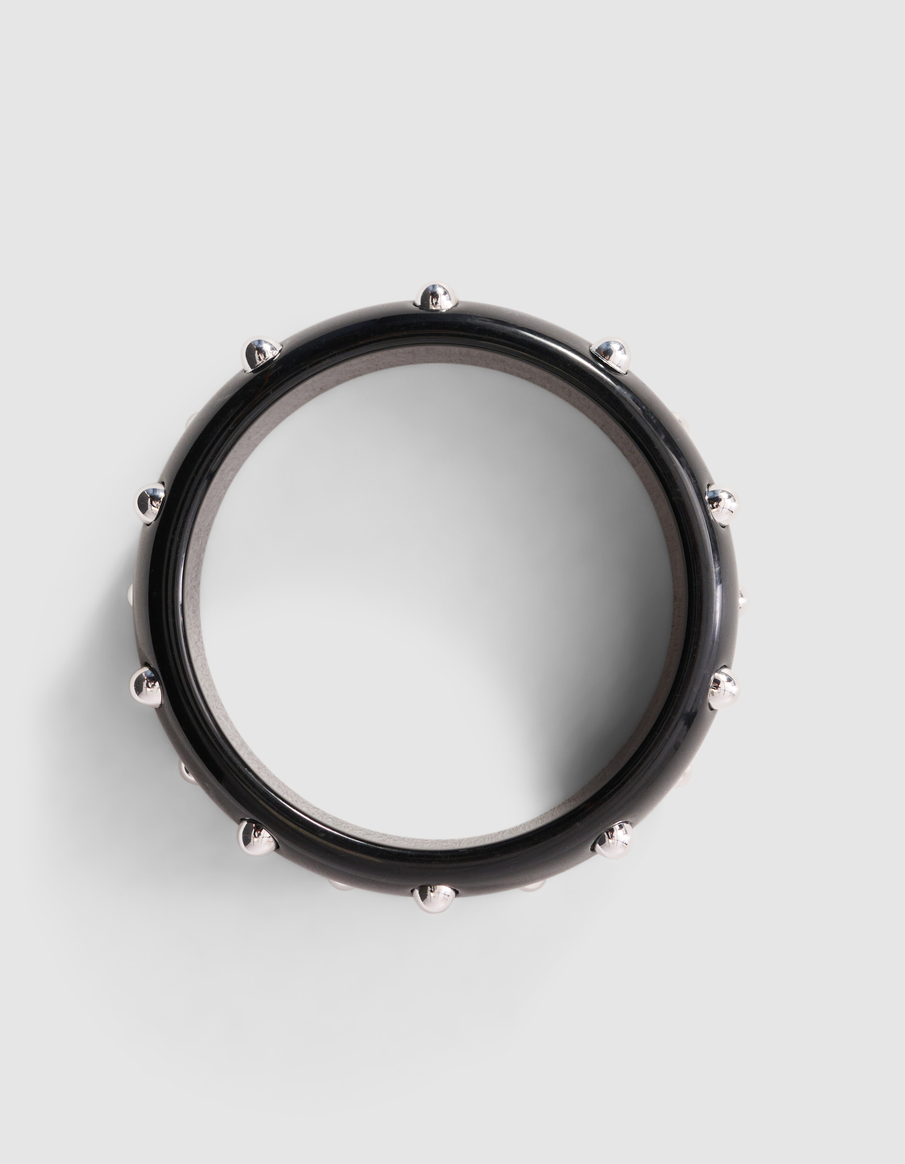 Big Studs Bangle Armband Zwart SHOEBY ACCESSOIRES