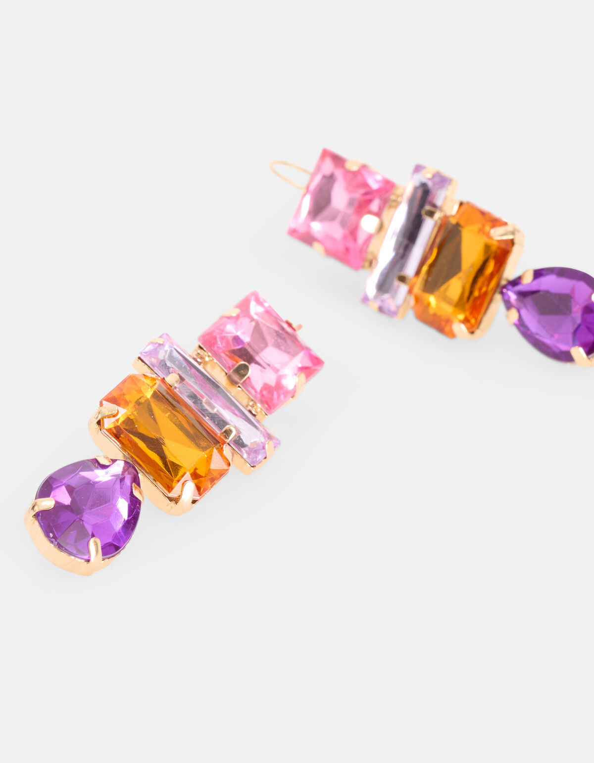 Gekleurde Stenen Oorbellen SHOEBY ACCESSOIRES