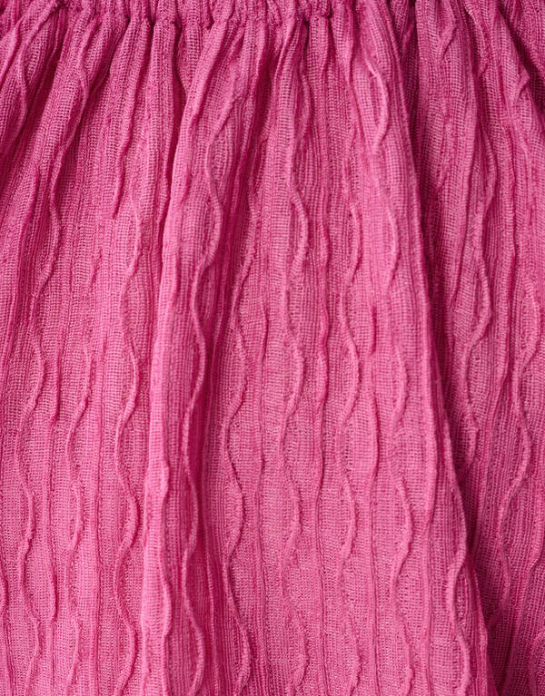 Wavy Structuur Top Roze SHOEBY GIRLS