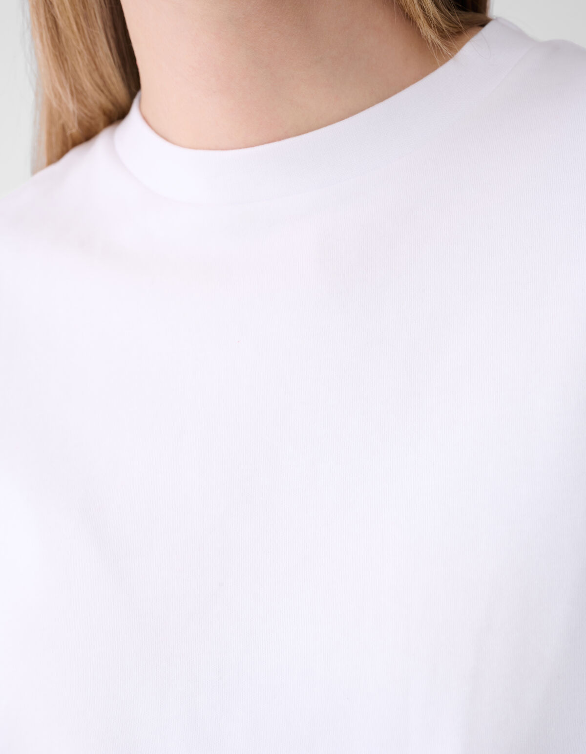 Oversized Basis T-shirt Wit SHOEBY WOMEN