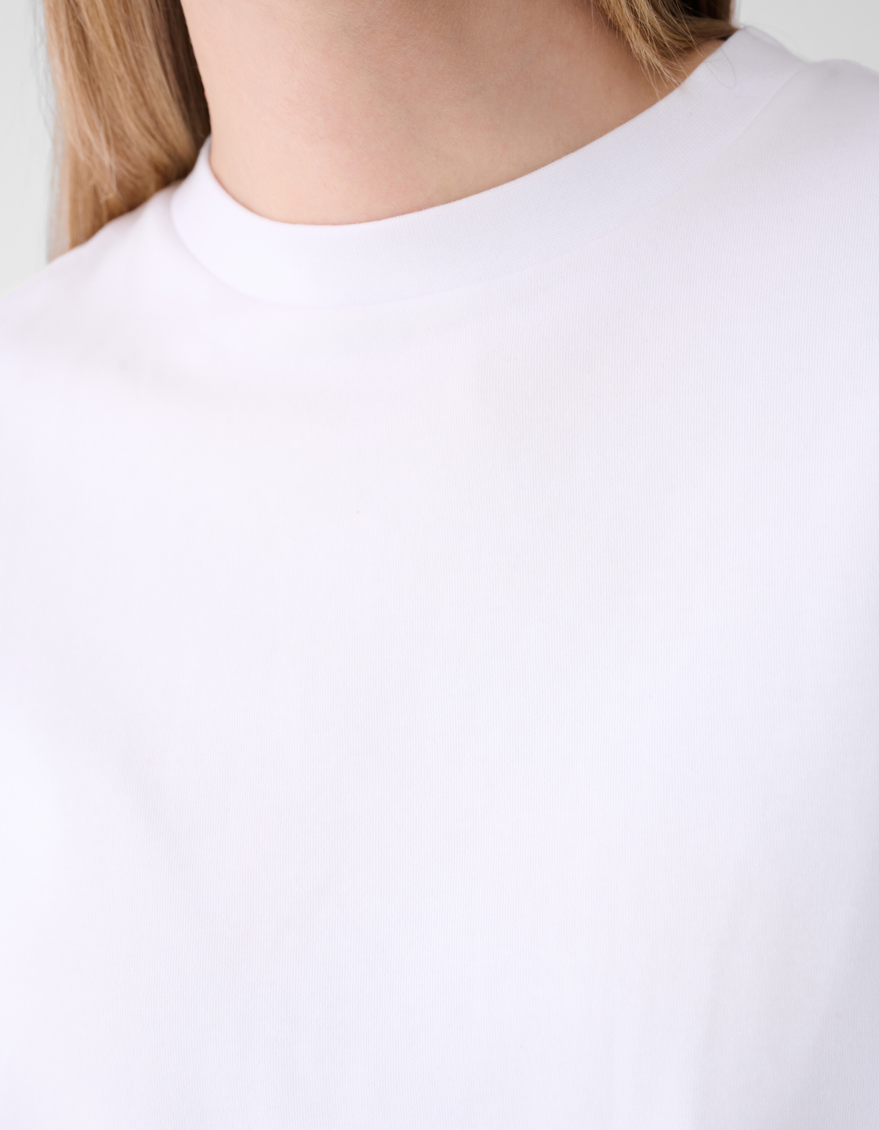 Oversized Basis T-shirt Wit SHOEBY WOMEN