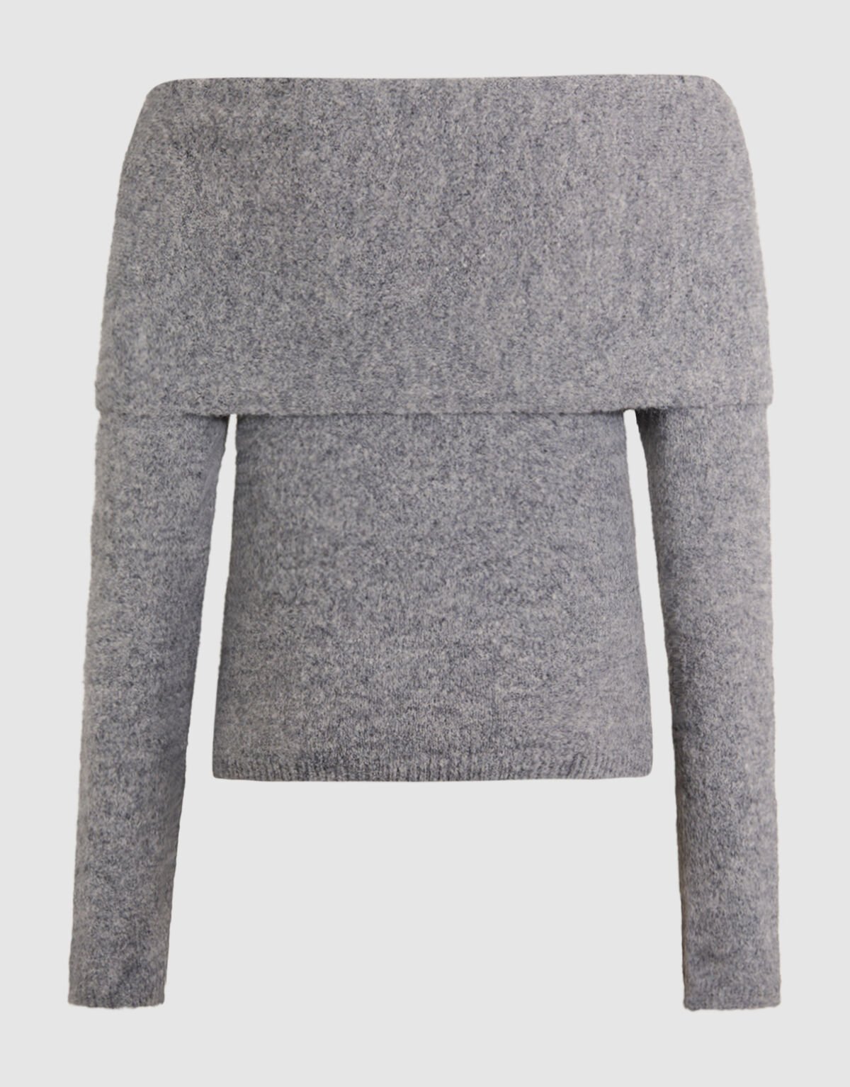 Off Shoulder Trui Grijs SHOEBY WOMEN