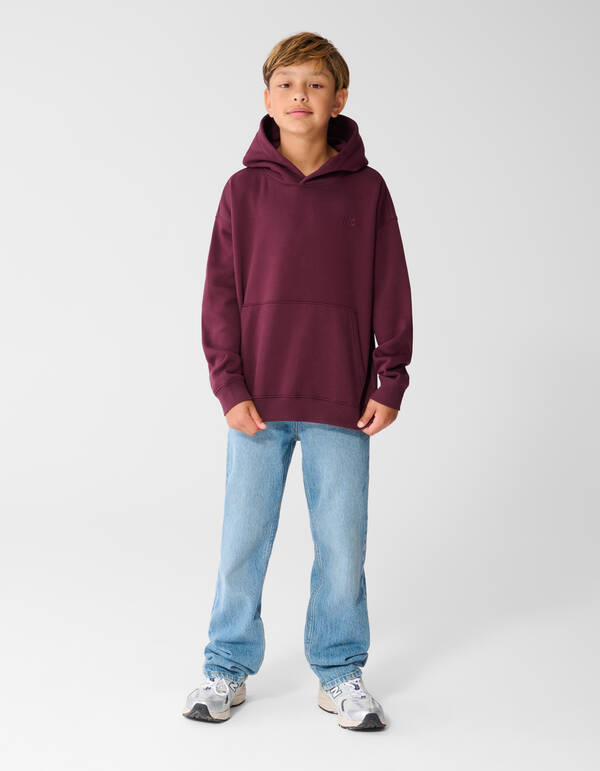 Chill Hoodie Donkerrood SHOEBY BOYS