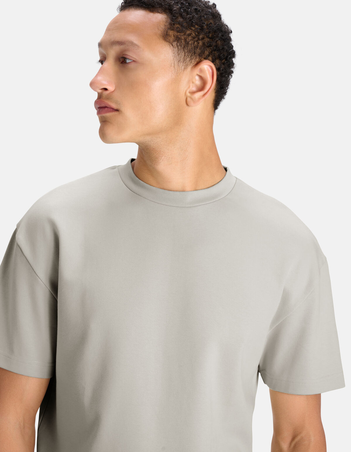 Relaxed Fit T-shirt Beige SHOEBY MEN