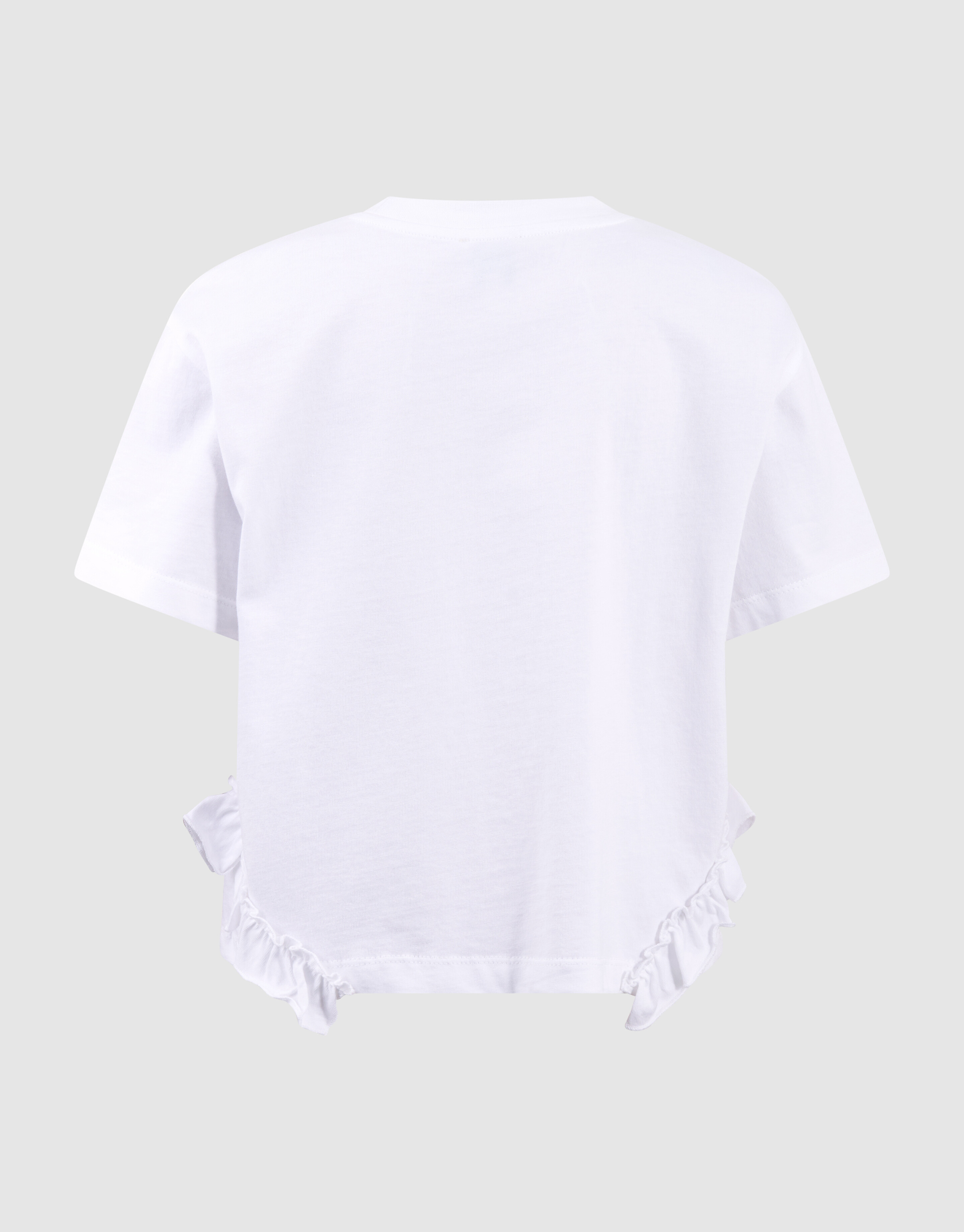 Ruffle Pineapple T-shirt Wit SHOEBY GIRLS