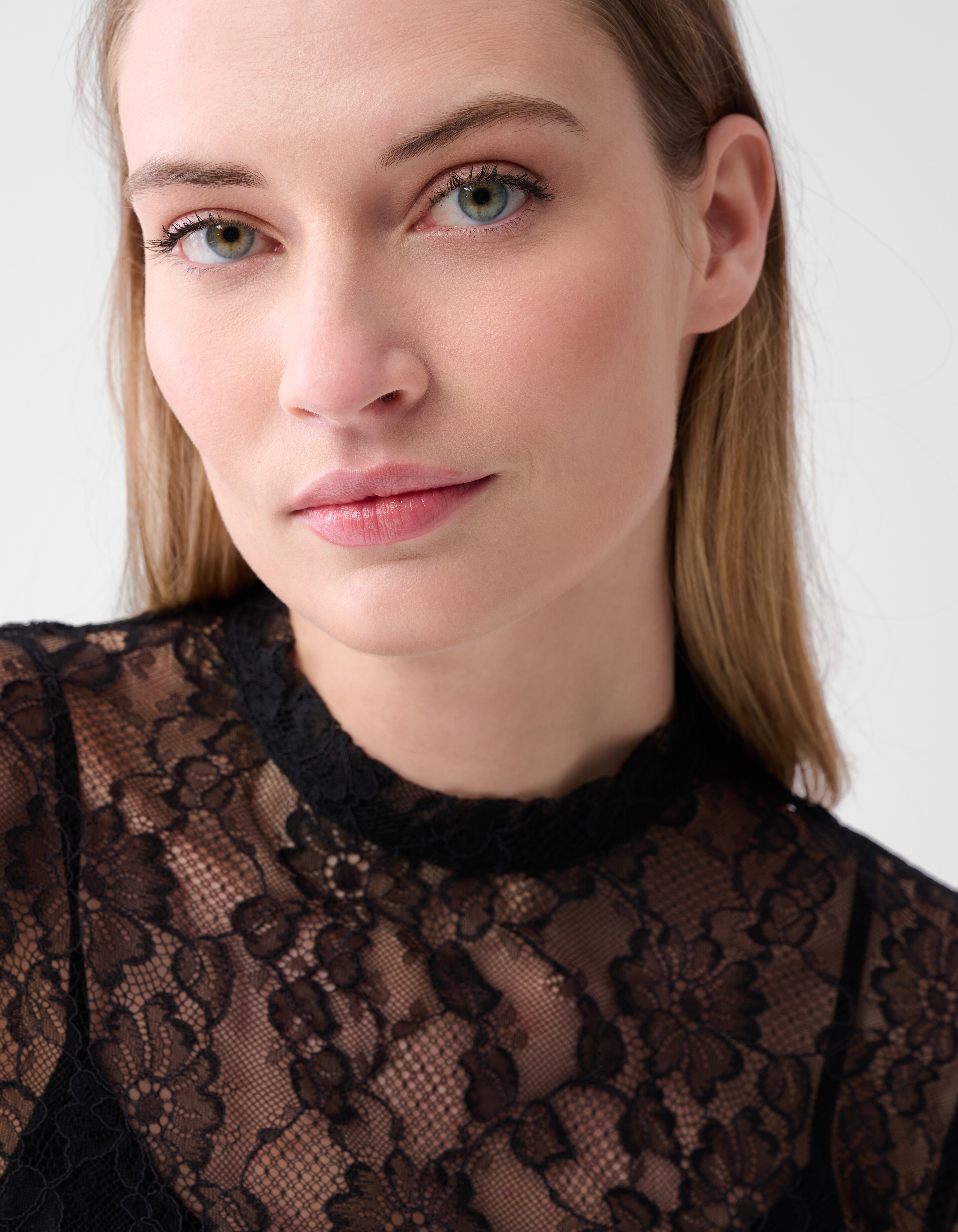 Kanten Top Zwart SHOEBY WOMEN