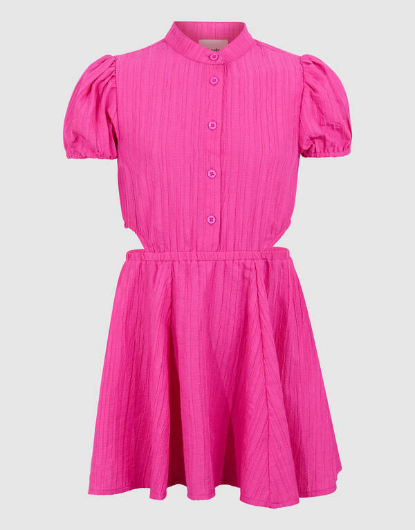 Cut Out Mini Jurk Roze SHOEBY GIRLS