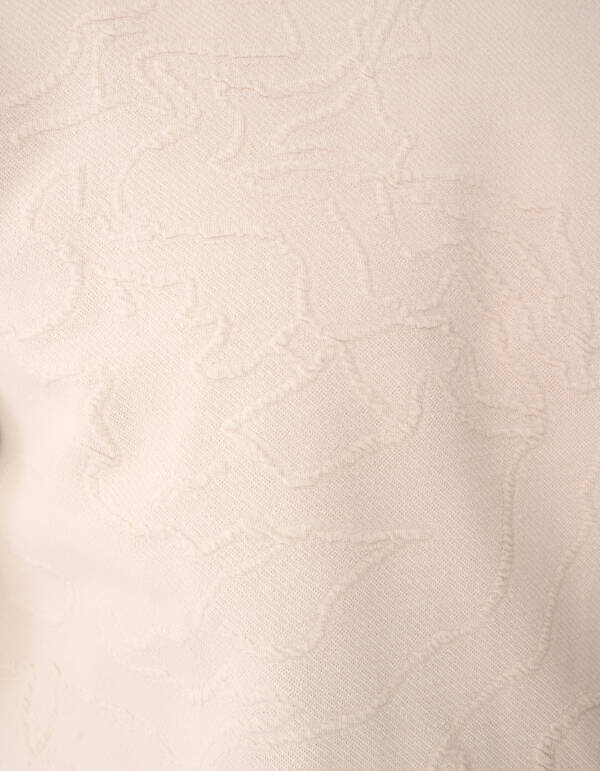 Structuur Sweater Gebroken Wit SHOEBY MEN