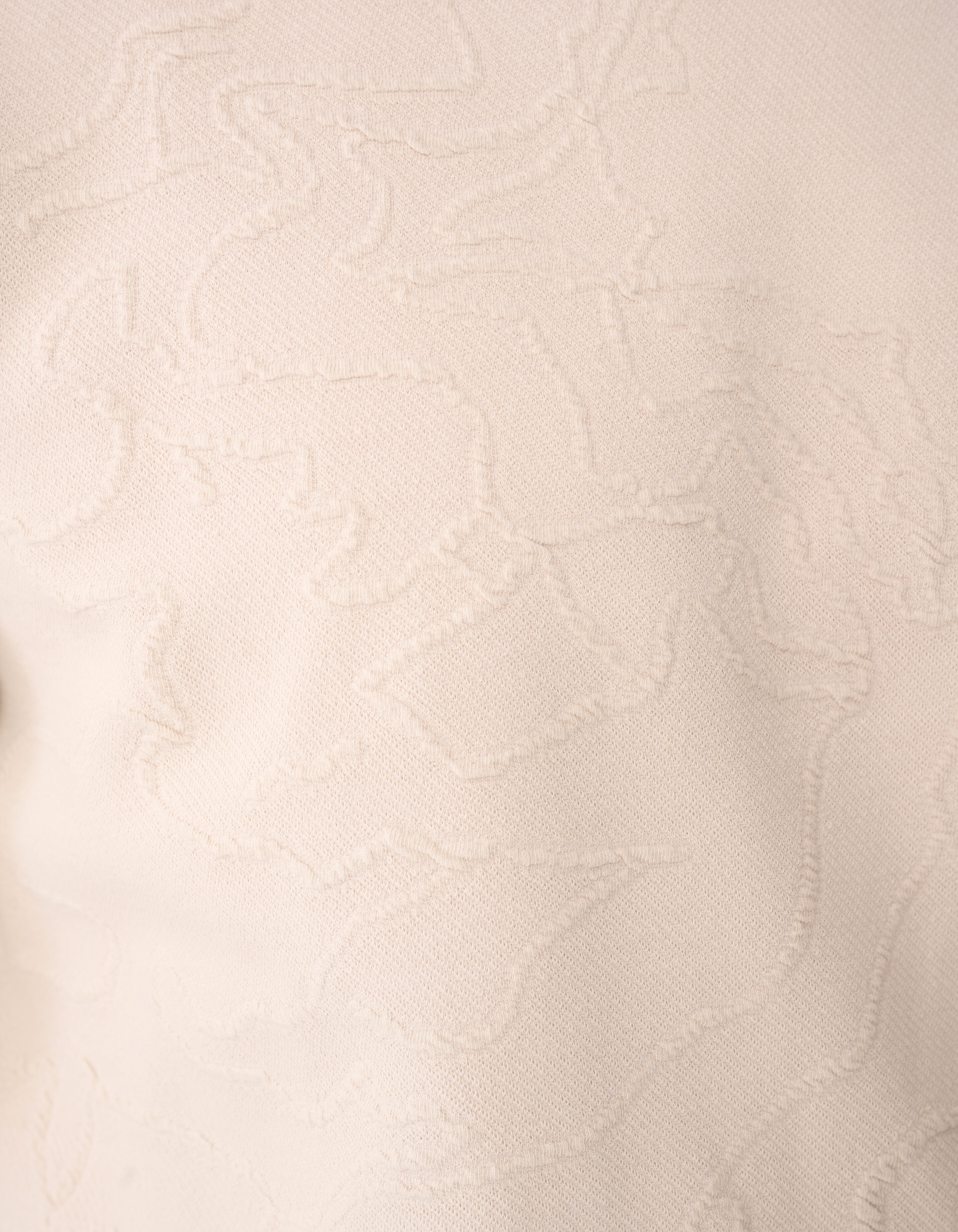 Structuur Sweater Gebroken Wit SHOEBY MEN