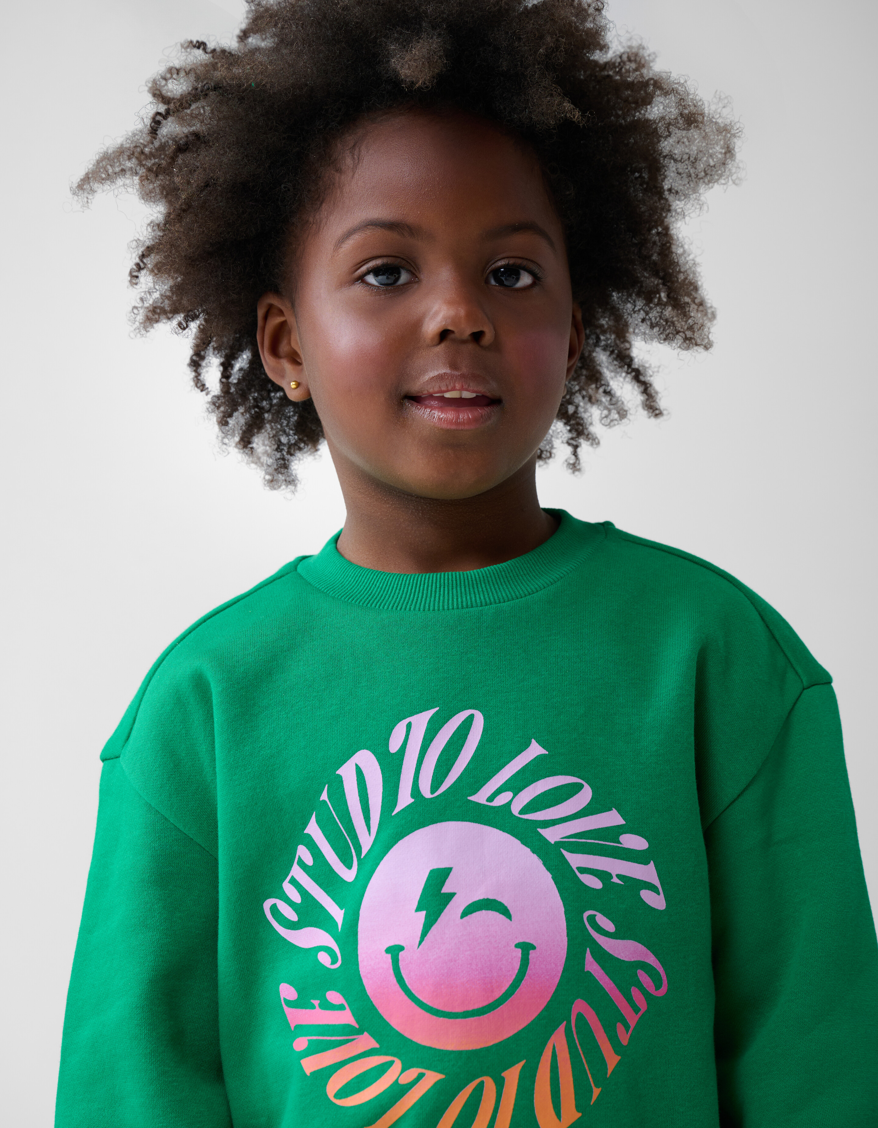 Artwork Sweater Groen SHOEBY GIRLS