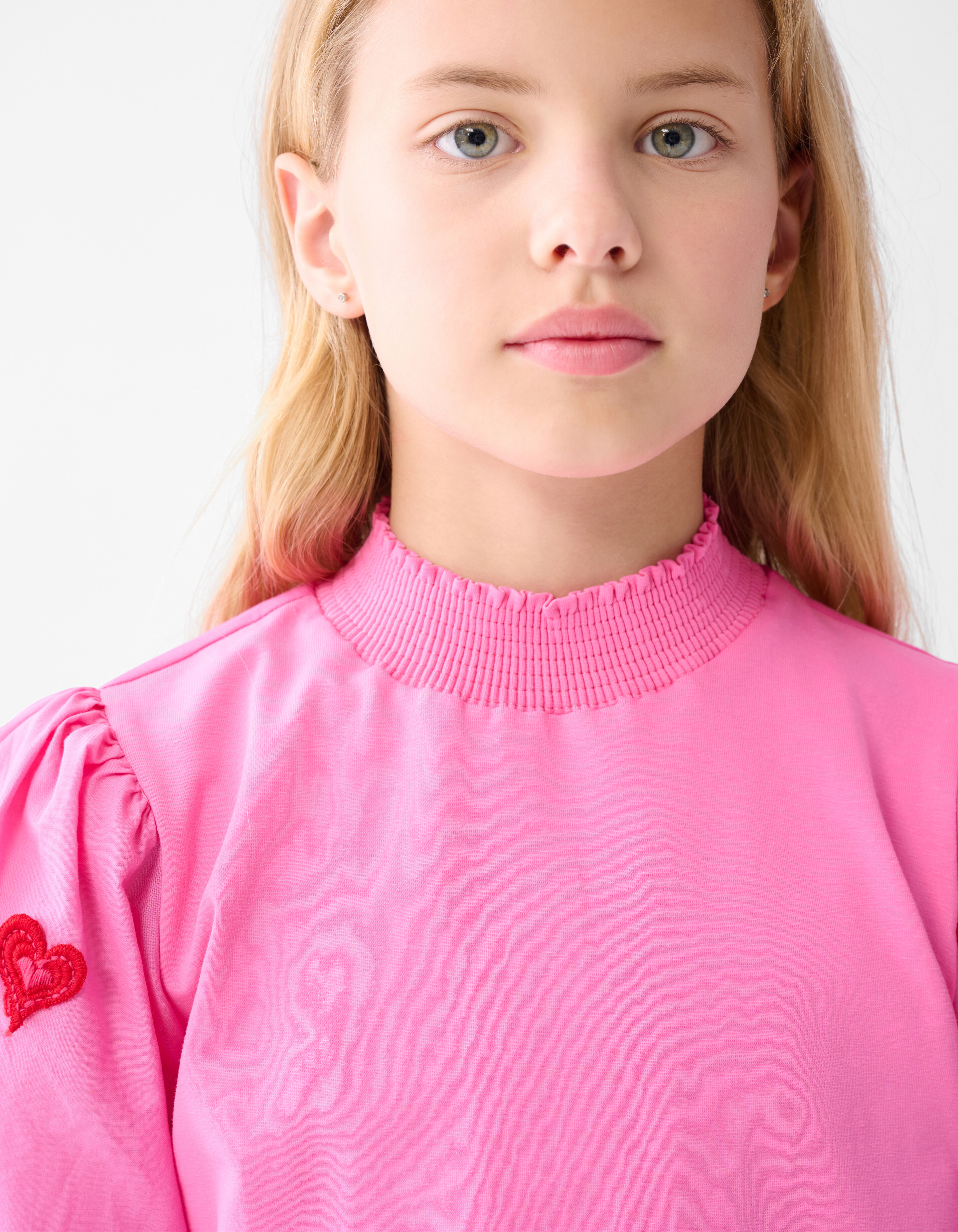Embroidery Longsleeve Roze SHOEBY GIRLS