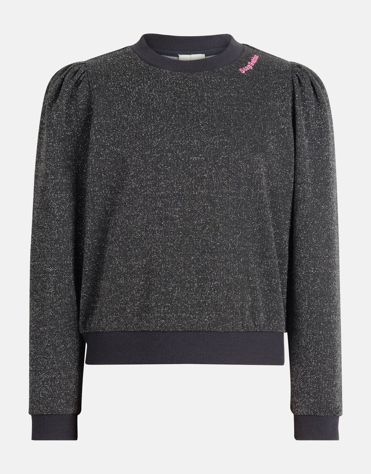 Glitter Sweater Donkergrijs SHOEBY GIRLS
