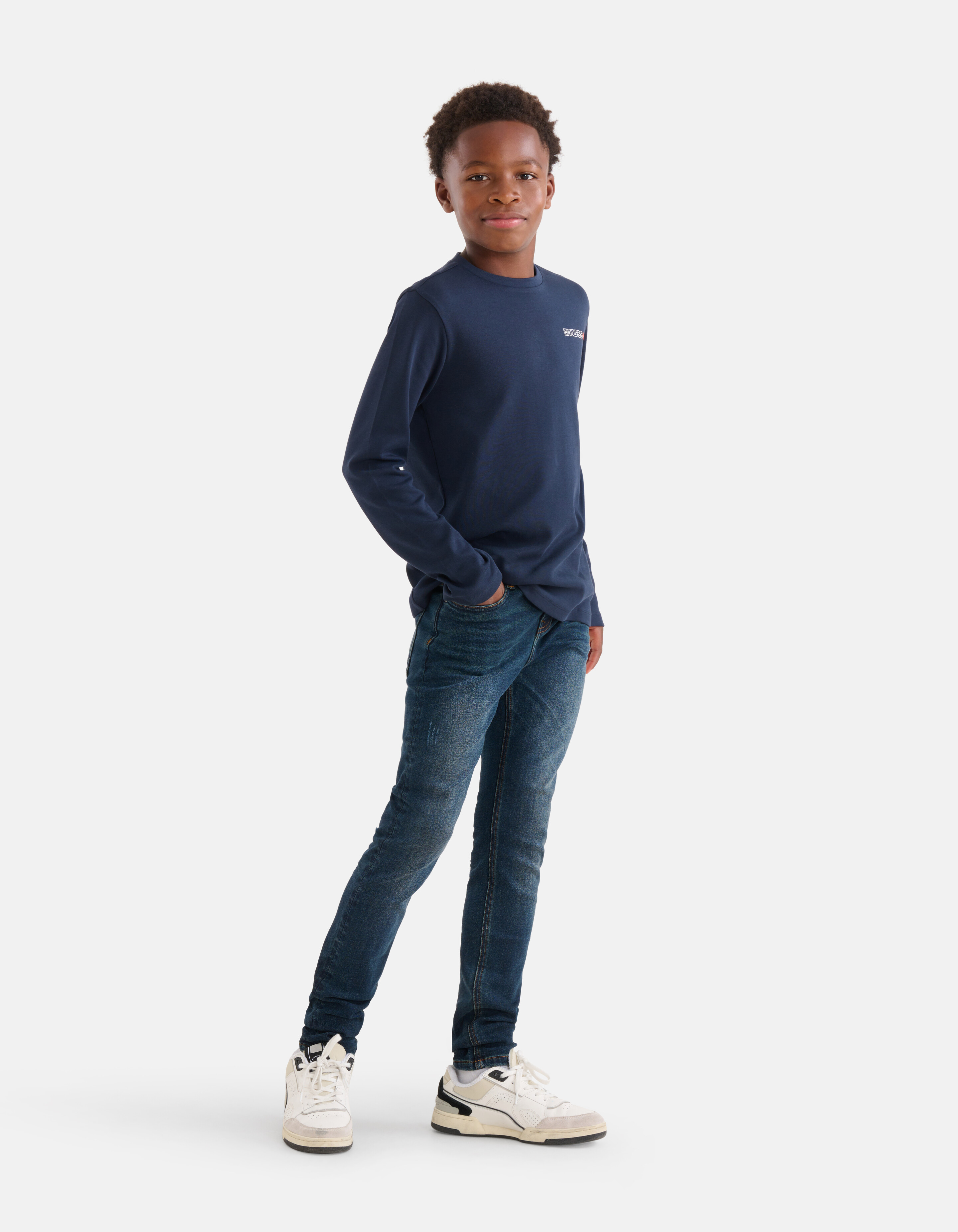 Skinny Jeans Donkerblauw SHOEBY BOYS
