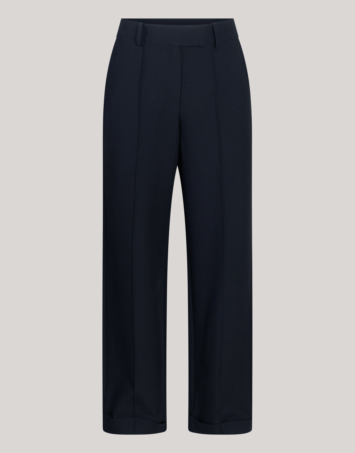 Turnup Pantalon Zwart By Fred SHOEBY WOMEN