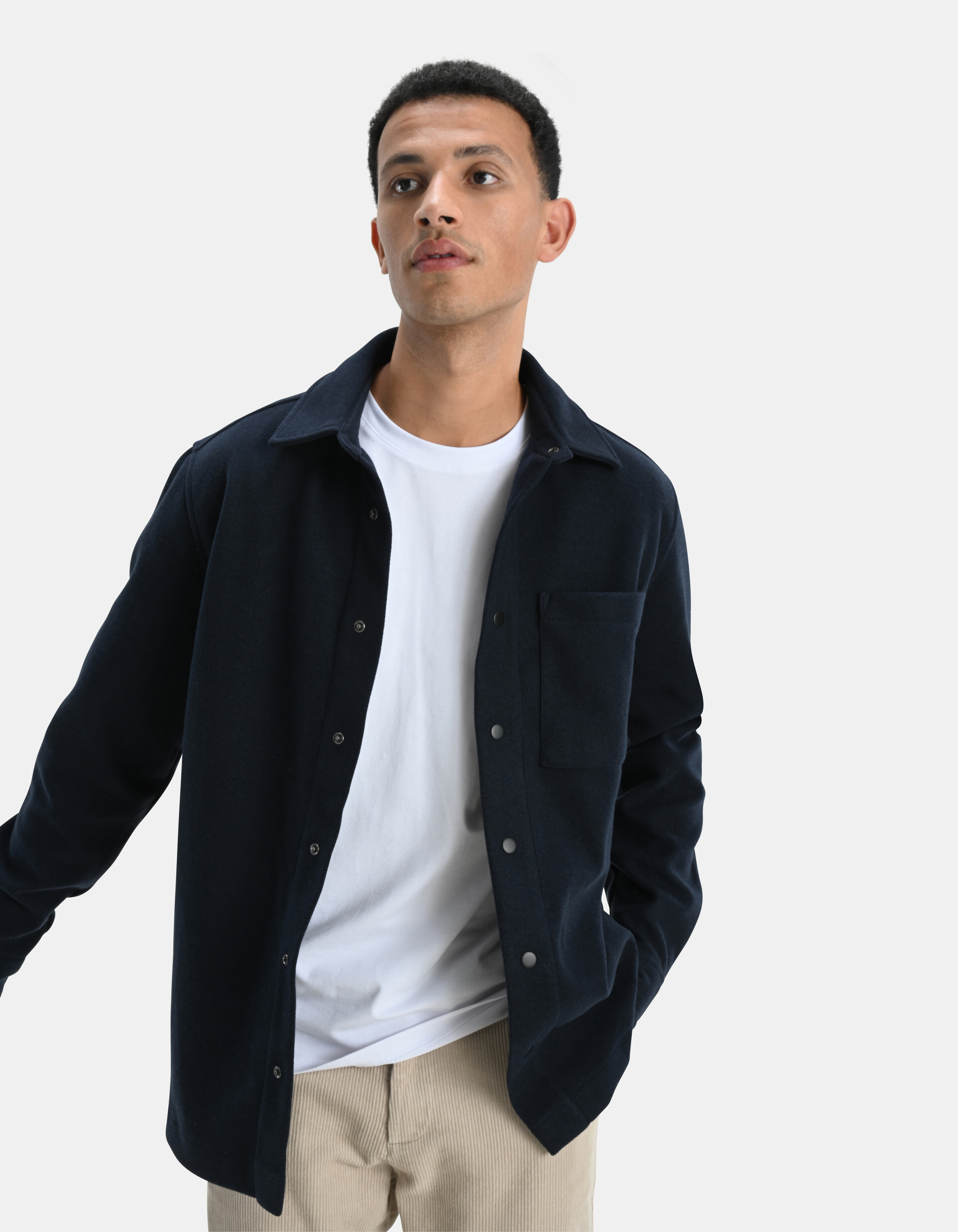 Overshirt Donkerblauw SHOEBY MEN