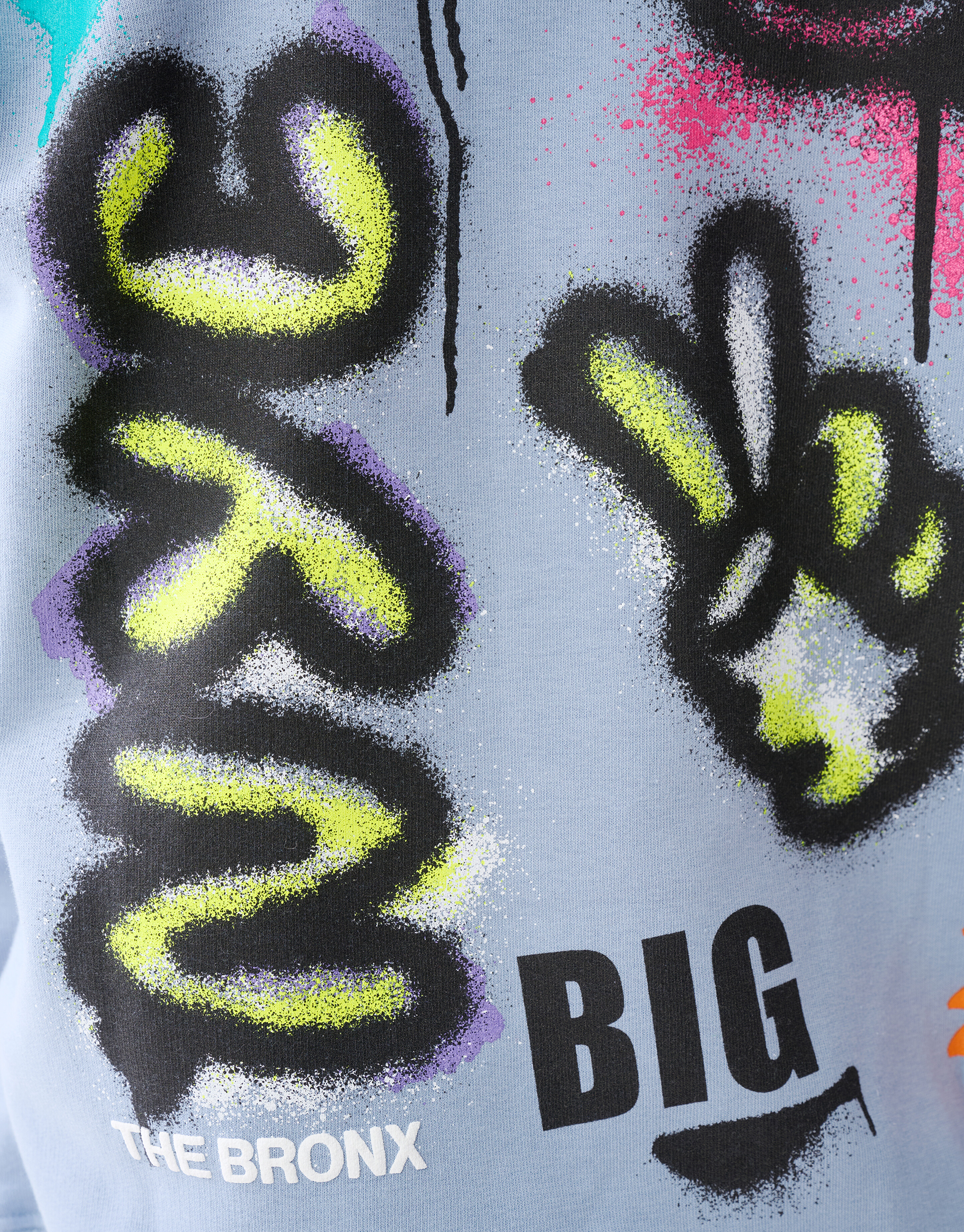 Artwork Hoodie blauw SHOEBY BOYS