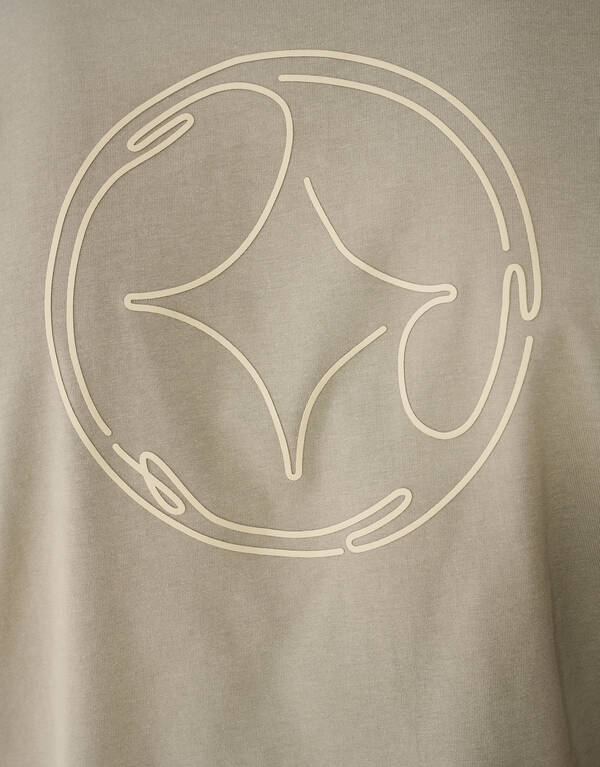 Logo T-shirt Khaki SHOEBY MEN