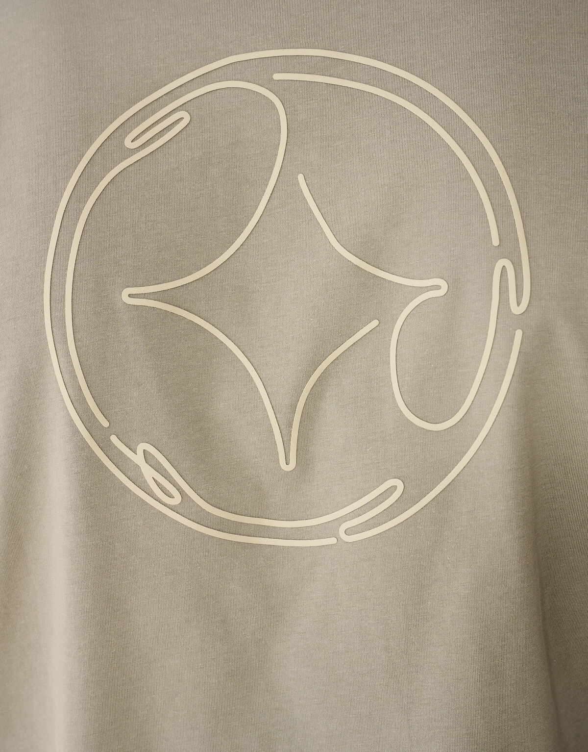 Logo T-shirt Khaki SHOEBY MEN