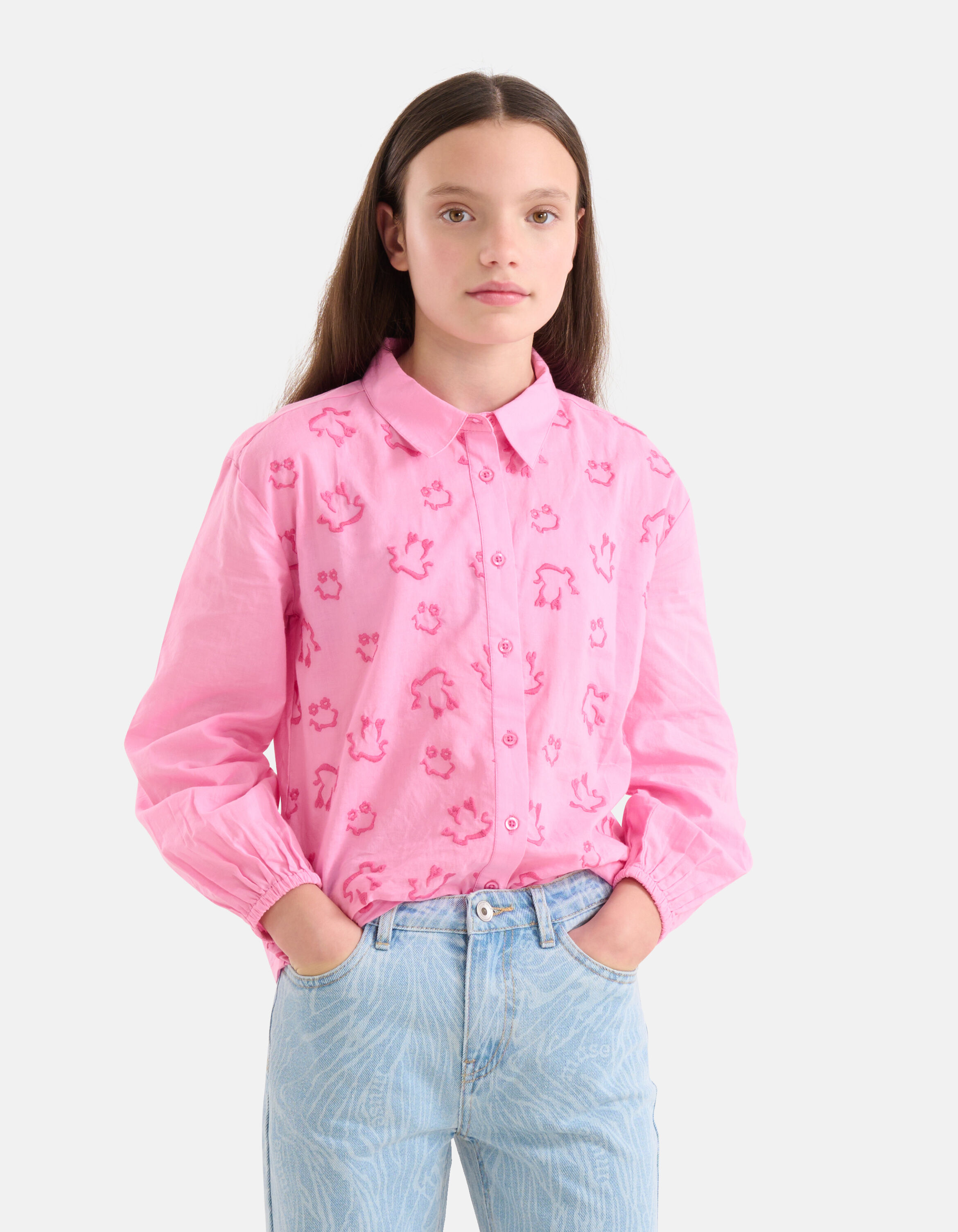 Spijkerblouse store maat 98
