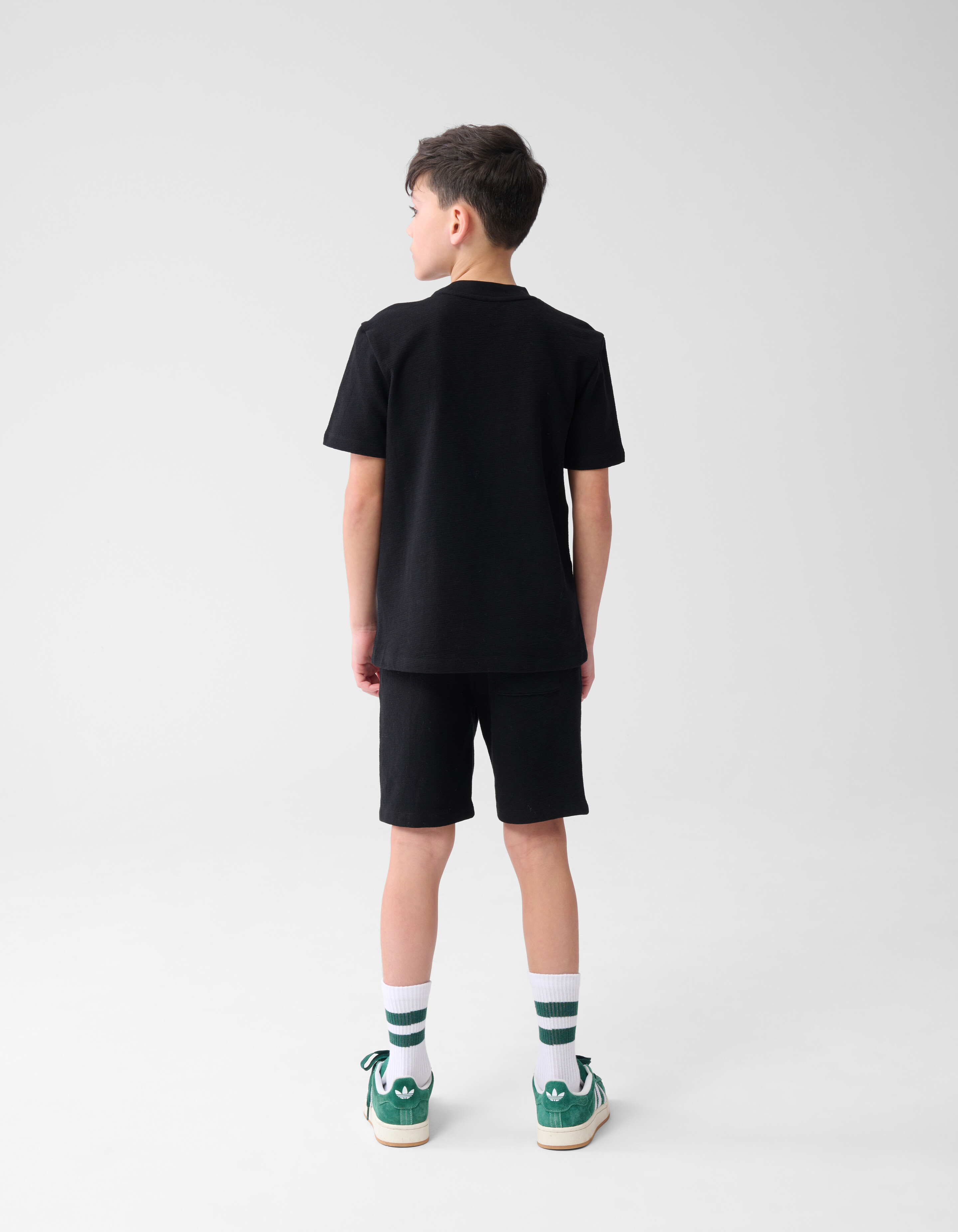 Tekst T-shirt Zwart SHOEBY BOYS
