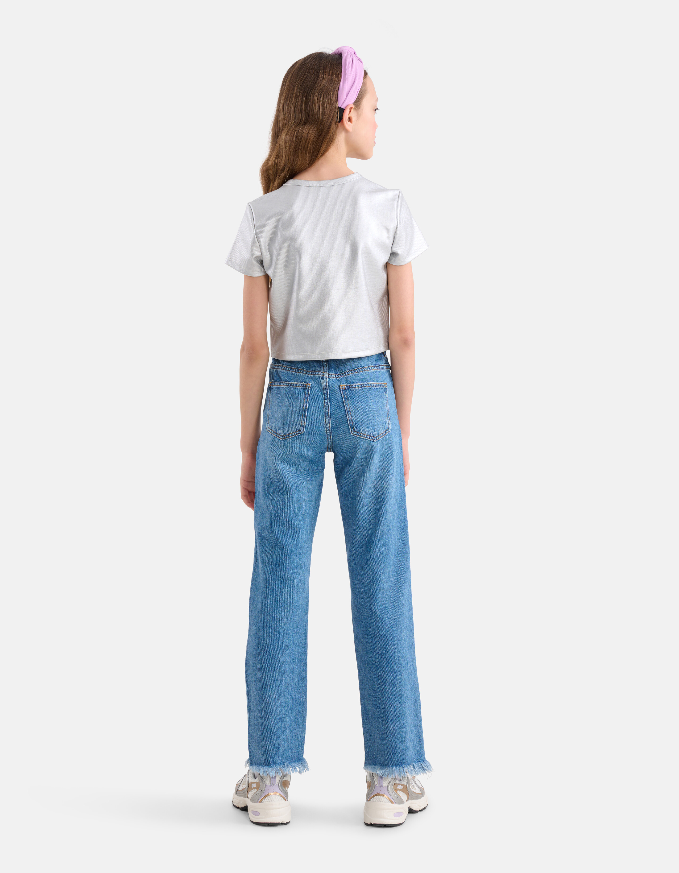 Cropped Top Zilver SHOEBY GIRLS