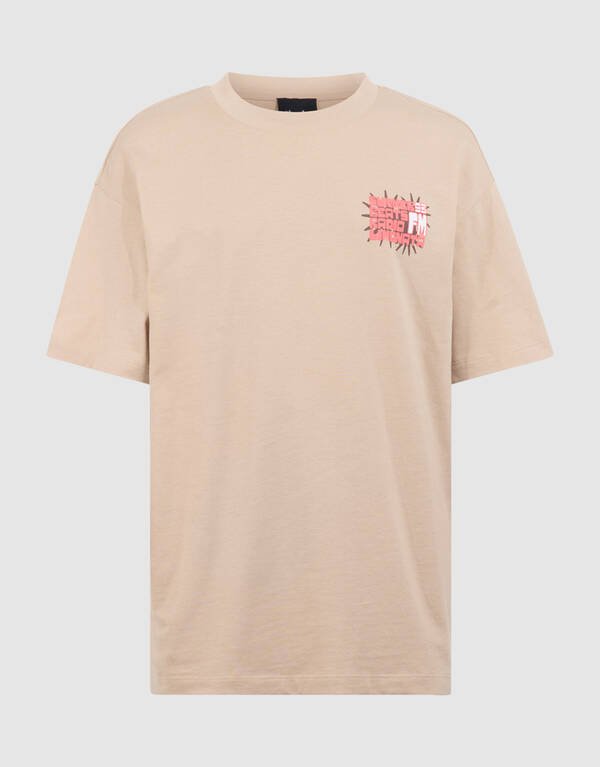 Limonata Artwork T-shirt Zand SHOEBY BOYS