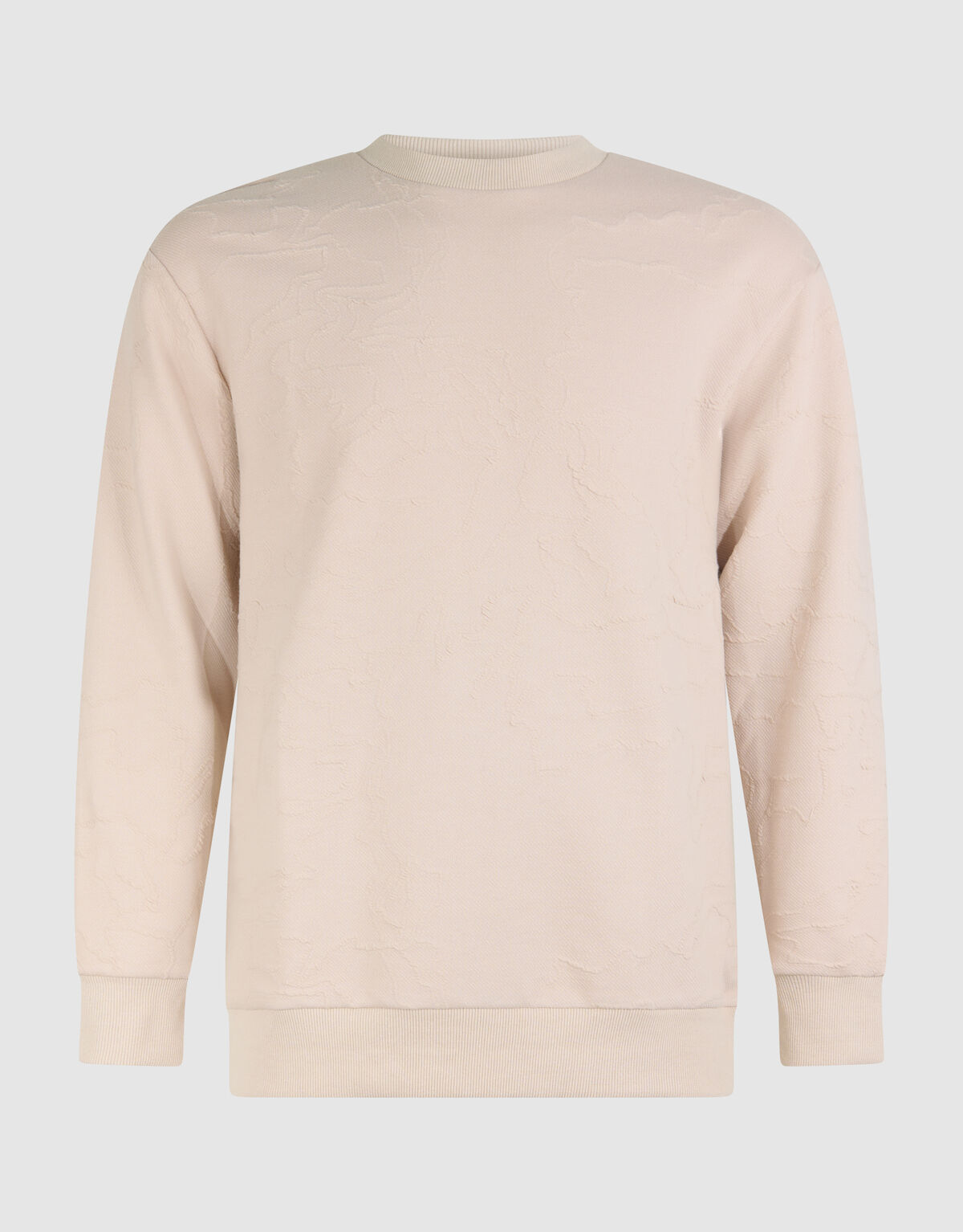 Structuur Sweater Gebroken Wit SHOEBY MEN