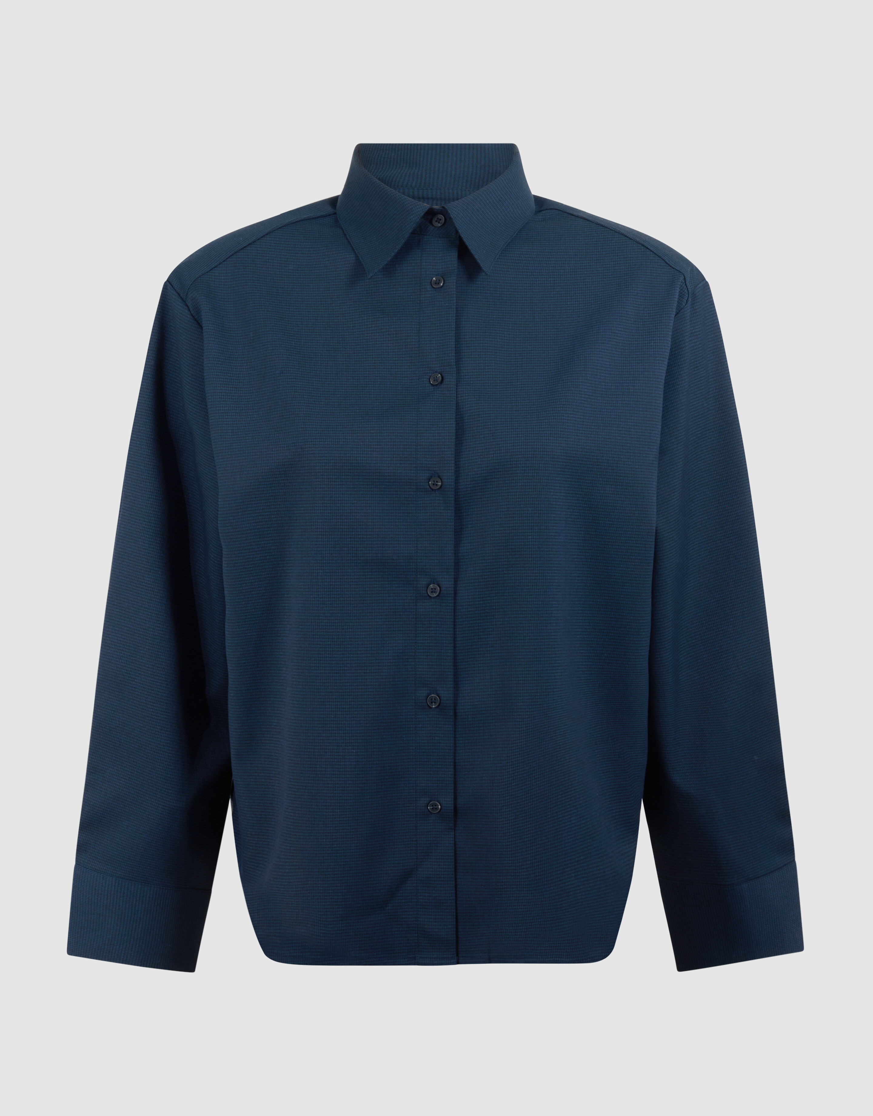 Ruiten Padded Blouse Donkerblauw SHOEBY WOMEN