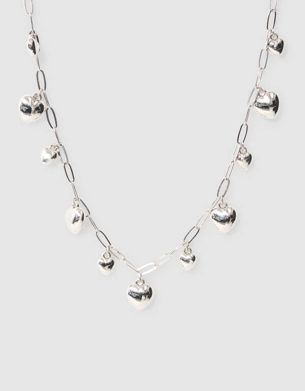 Heart Ketting Zilver SHOEBY ACCESSOIRES