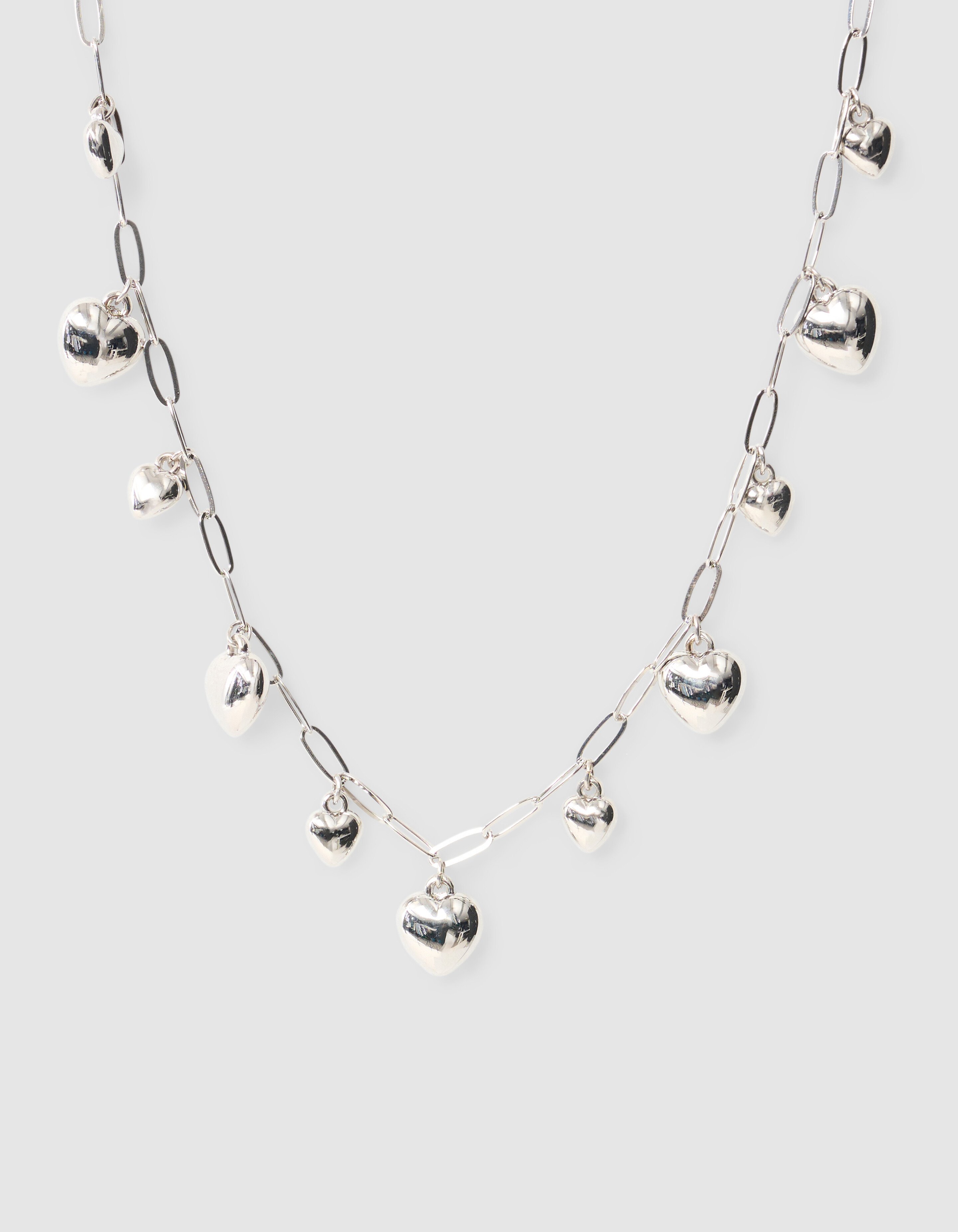 Heart Ketting Zilver SHOEBY ACCESSOIRES