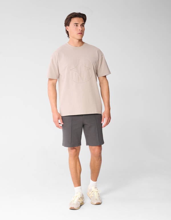 Structuur Regular Fit Short Donkergrijs SHOEBY MEN