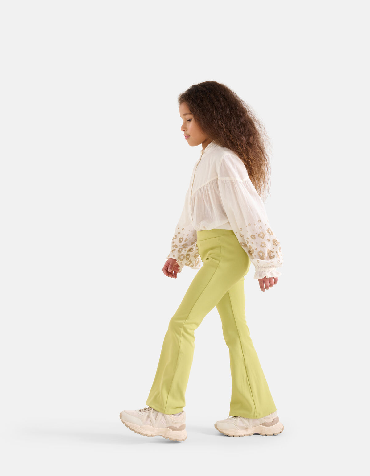 Embroidery Blouse Wit SHOEBY GIRLS