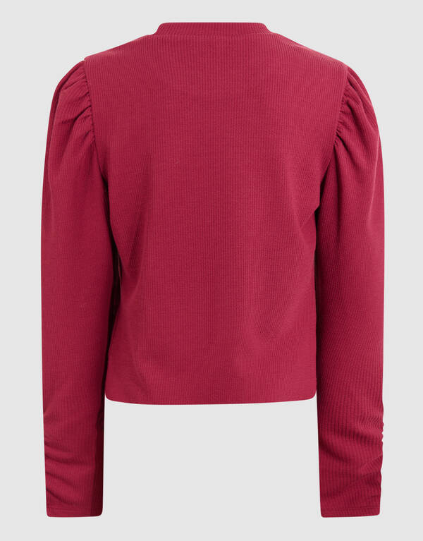 Puff Top Donkerrood SHOEBY GIRLS