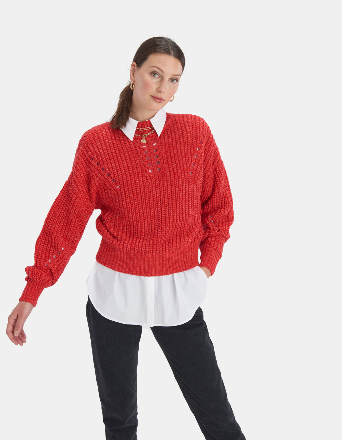 Novi Colour Pullover Eksept