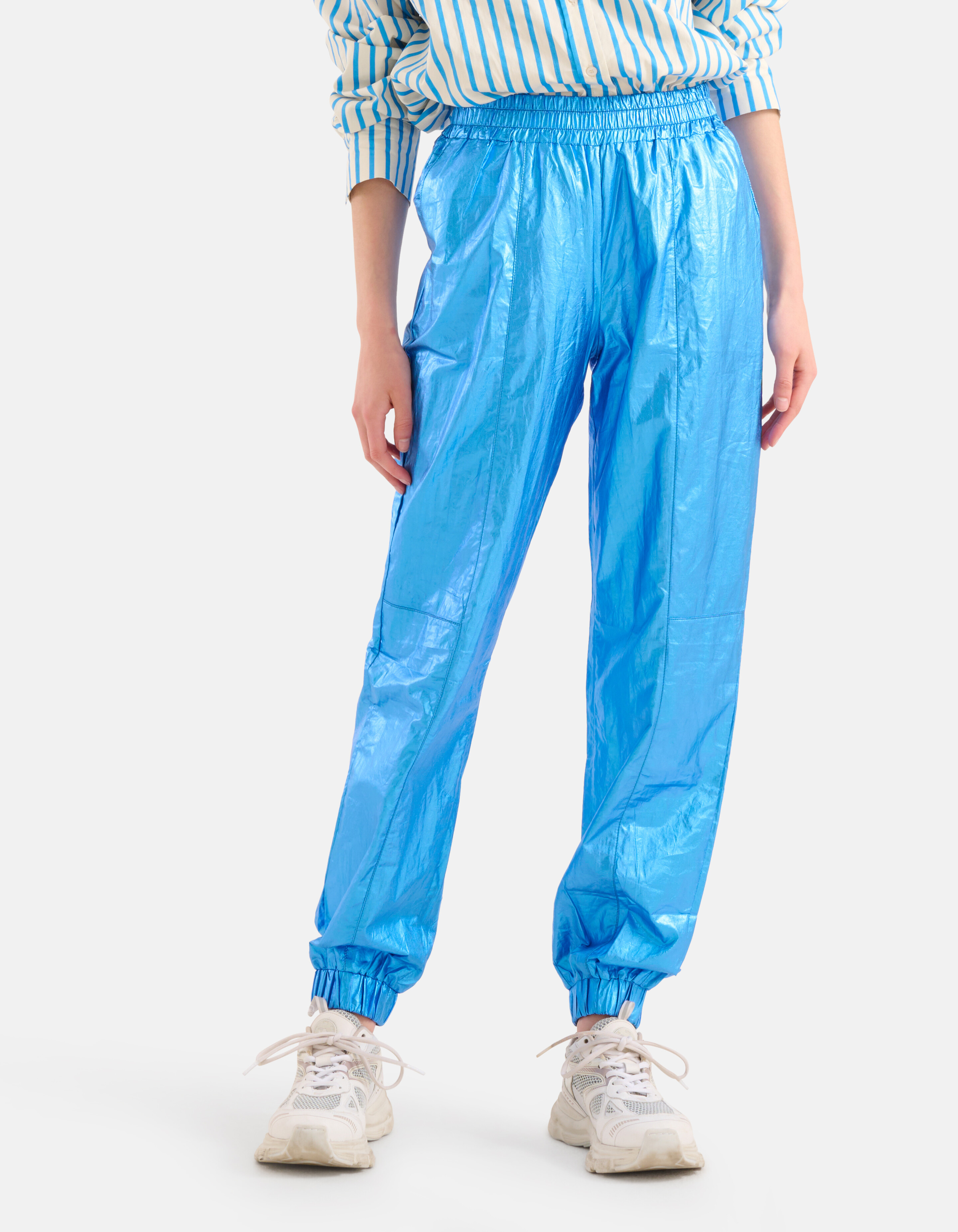 Metallic Jogger Blauw SHOEBY WOMEN
