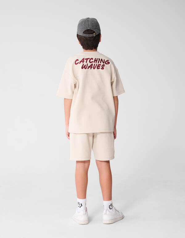 Structuur Short Beige SHOEBY BOYS