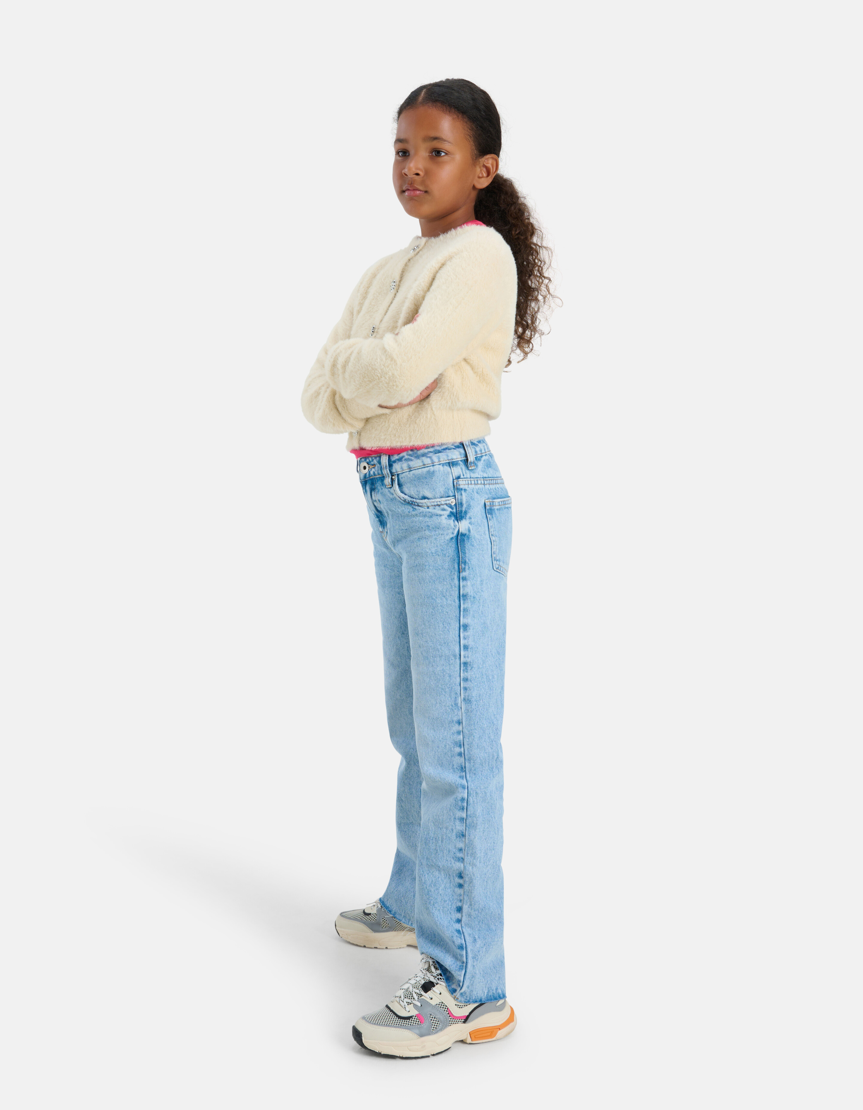 Soft Vest Gebroken Wit SHOEBY GIRLS