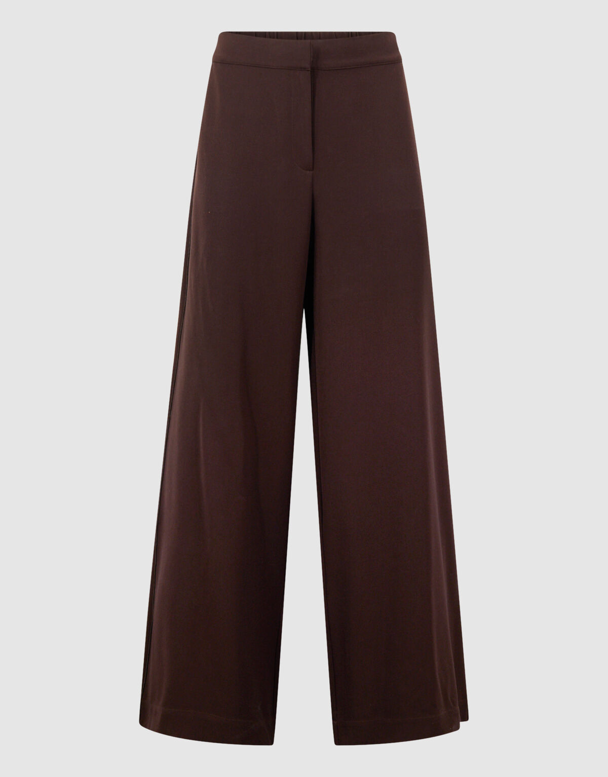 Wide Leg Broek Bruin SHOEBY WOMEN