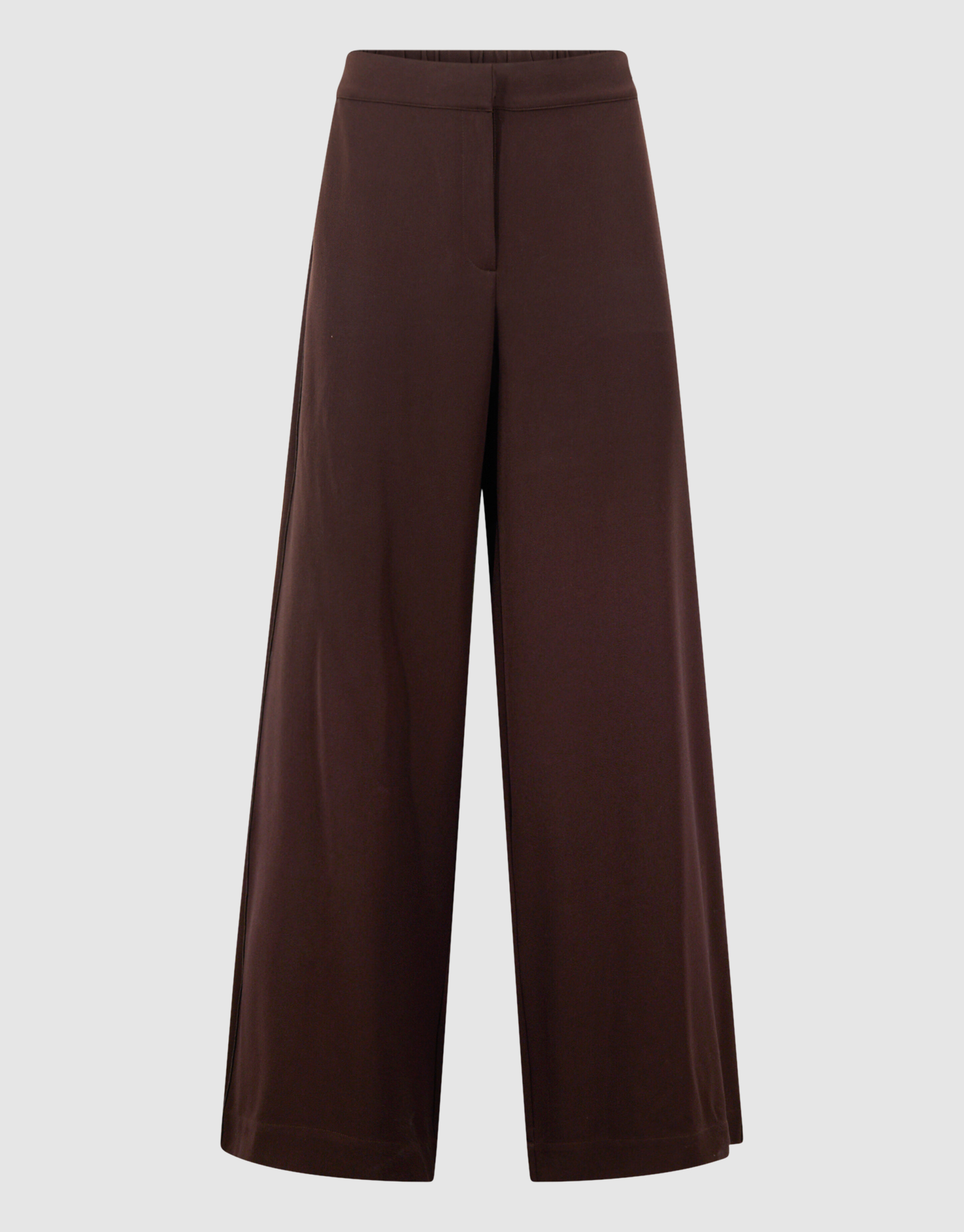 Wide Leg Broek Bruin SHOEBY WOMEN