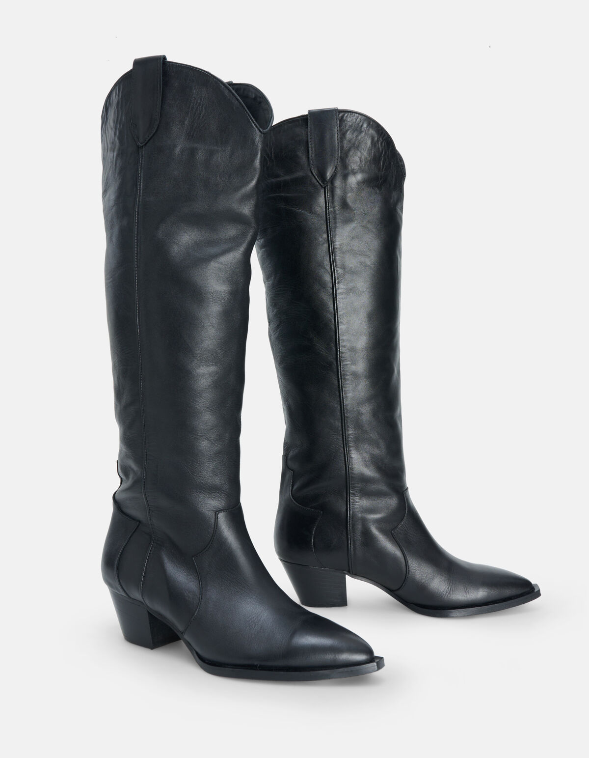 Hoge Leren Western Laars SHOEBY SHOES