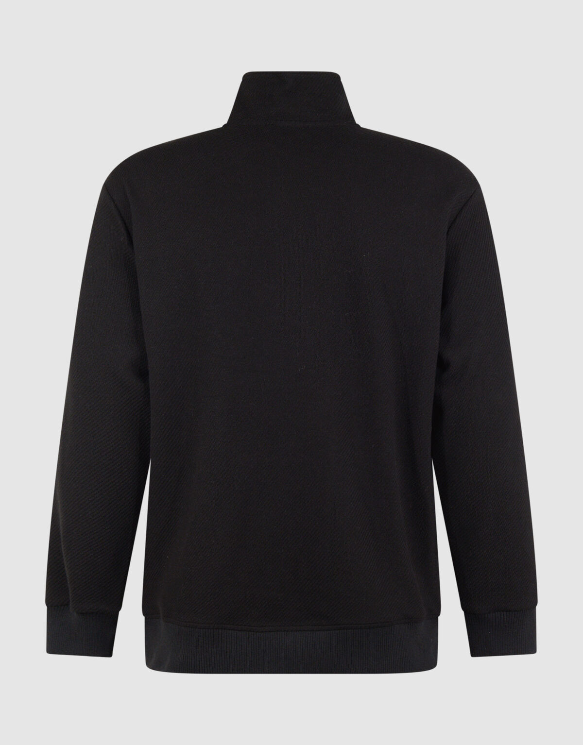 Half Zip Keper Sweater Zwart SHOEBY MEN