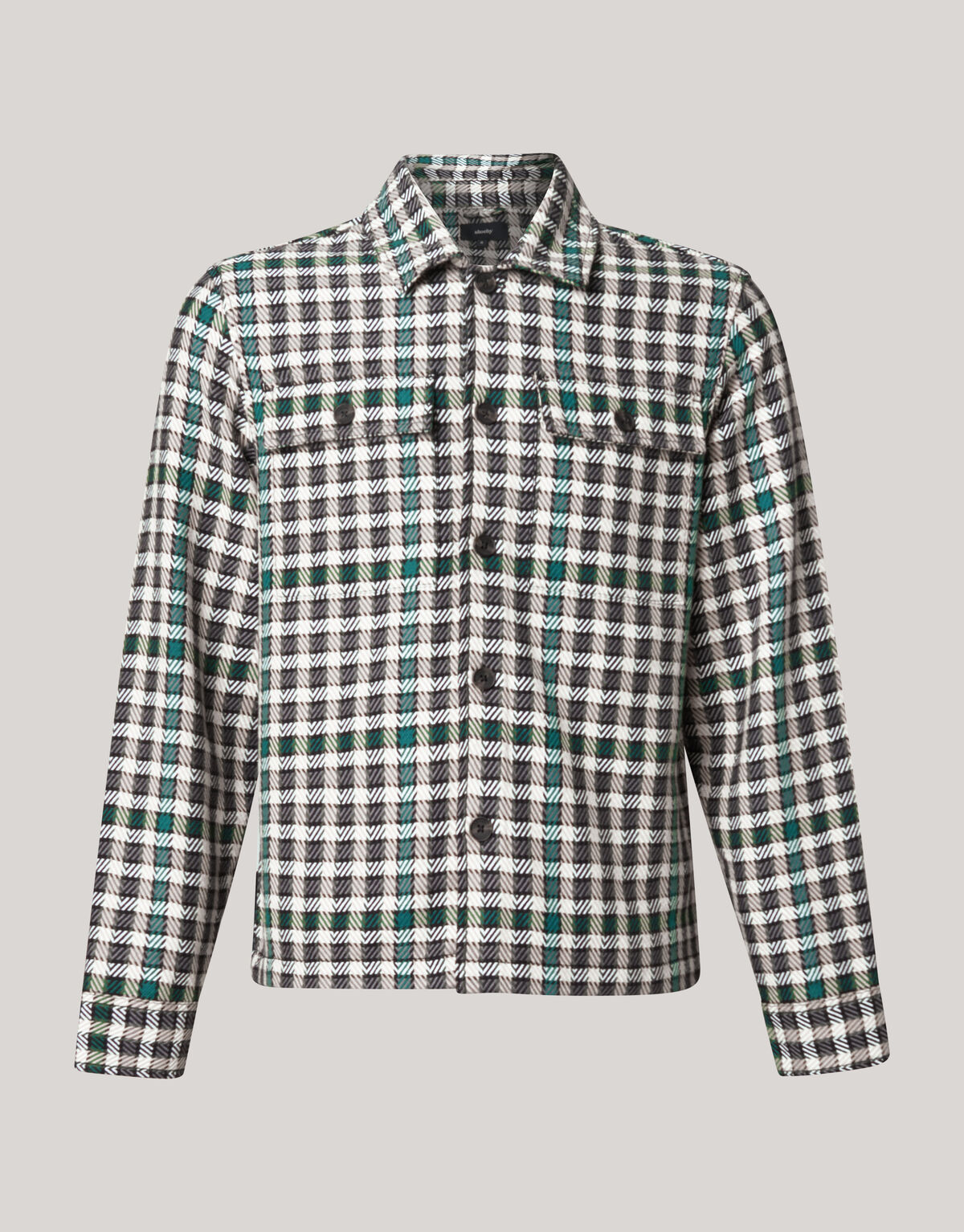Ruiten Overshirt Groen SHOEBY MEN