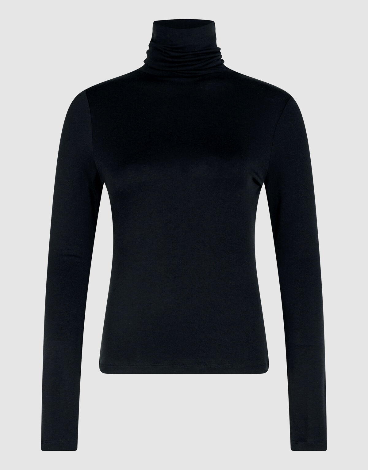 Col Longsleeve Top Zwart By Lonneke SHOEBY WOMEN