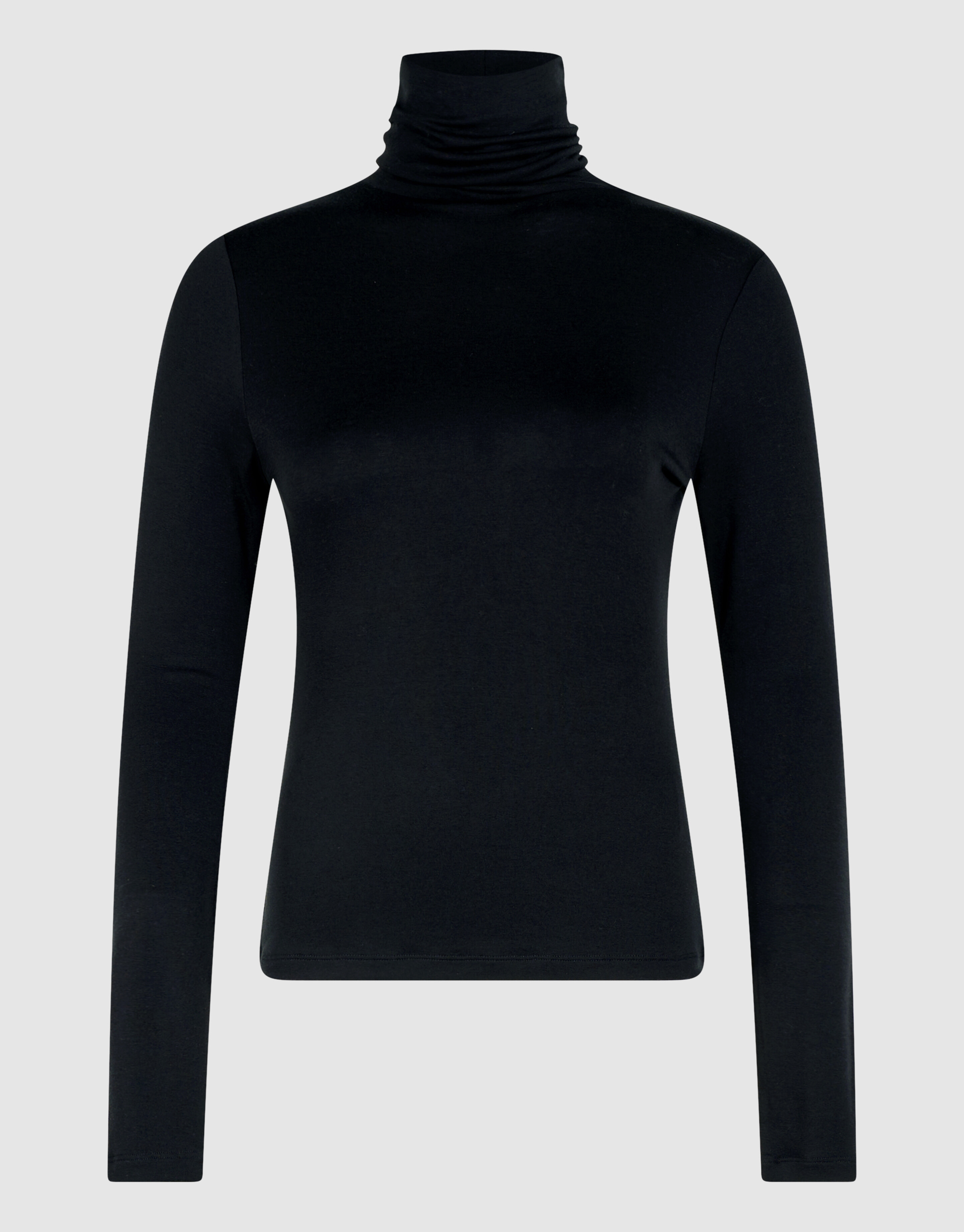 Col Longsleeve Top Zwart By Lonneke SHOEBY WOMEN
